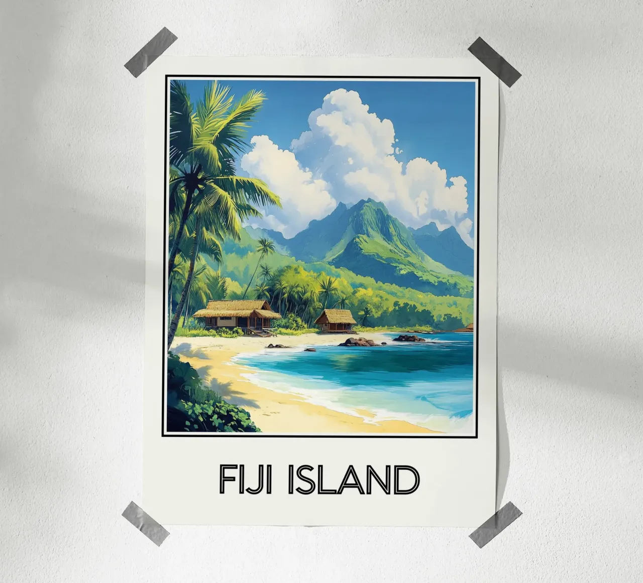 Isole Figi carta hahnemühle da Frame the World