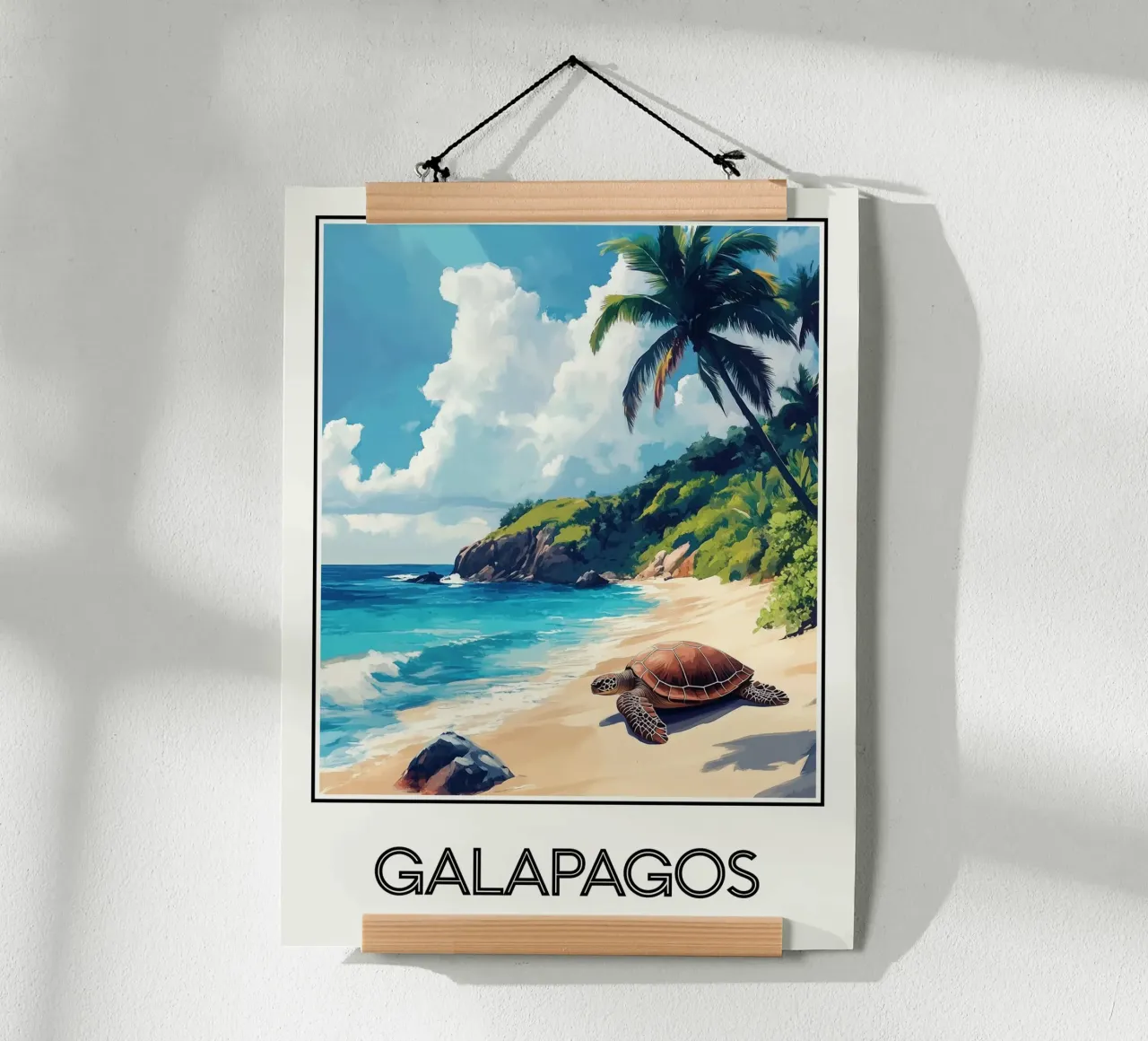 Galapagos poster da Frame the World