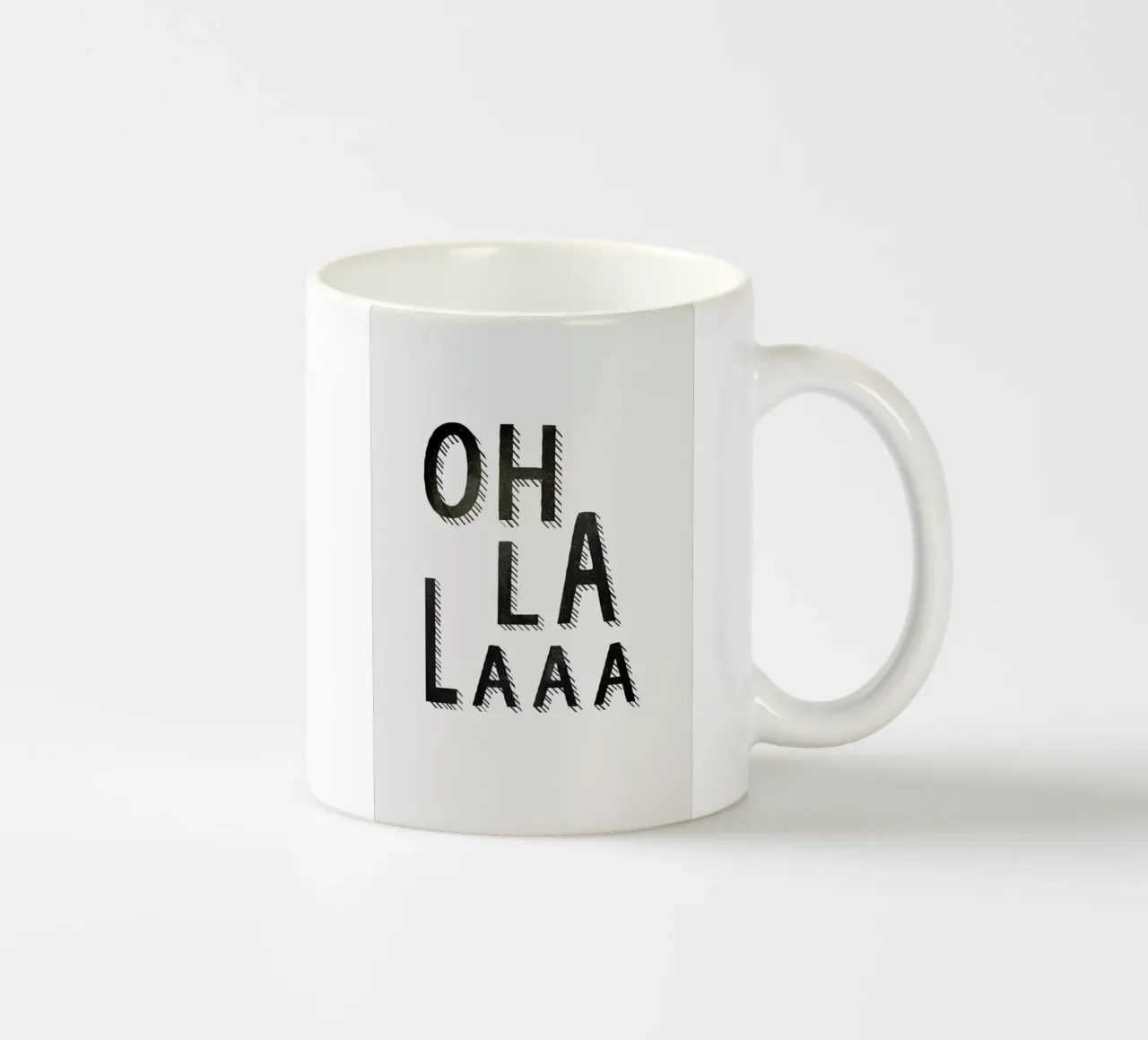 Oh La Laaa tazza in ceramica da Kind of Style