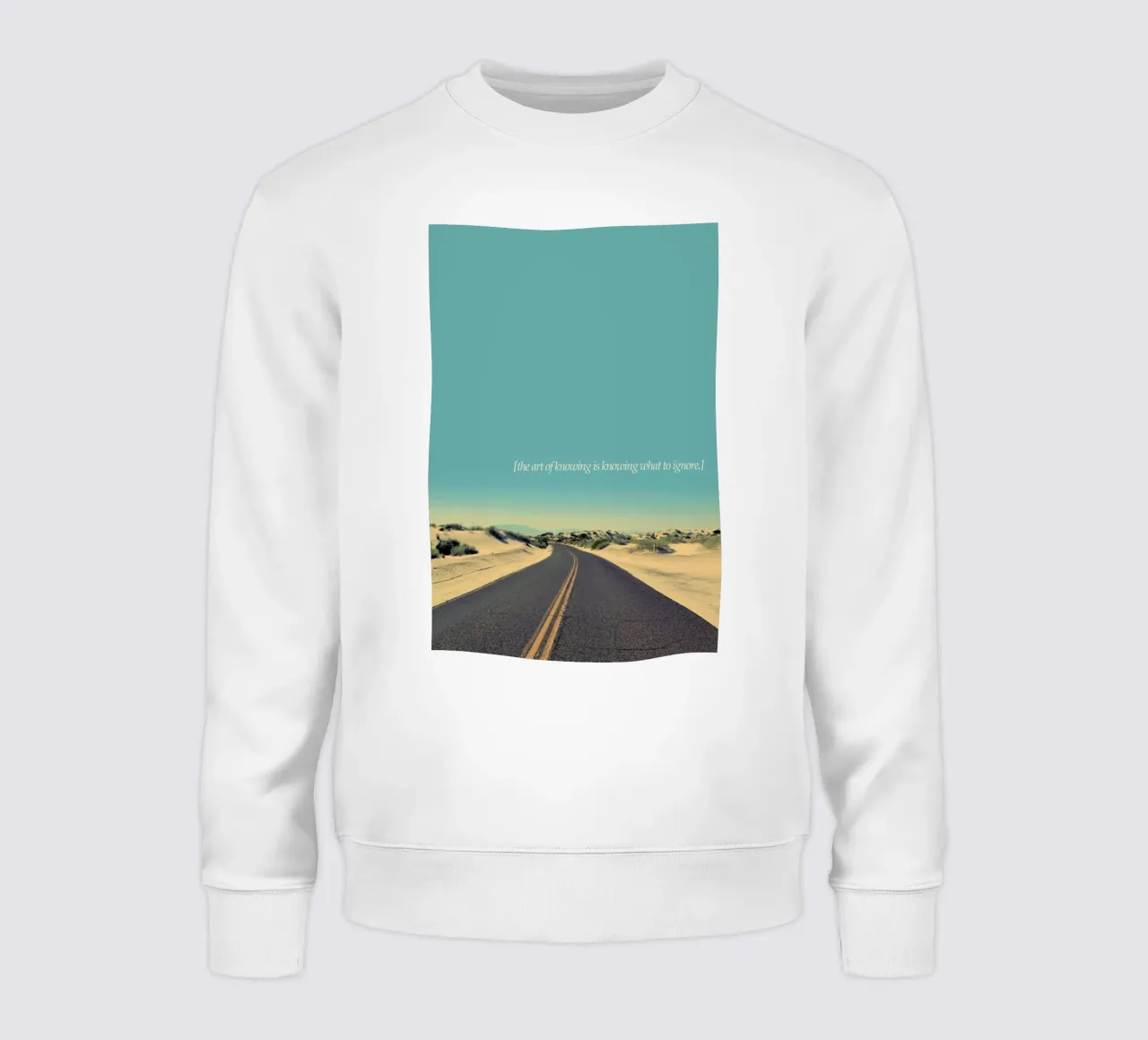 The Art Of Knowing felpa da Kubistika