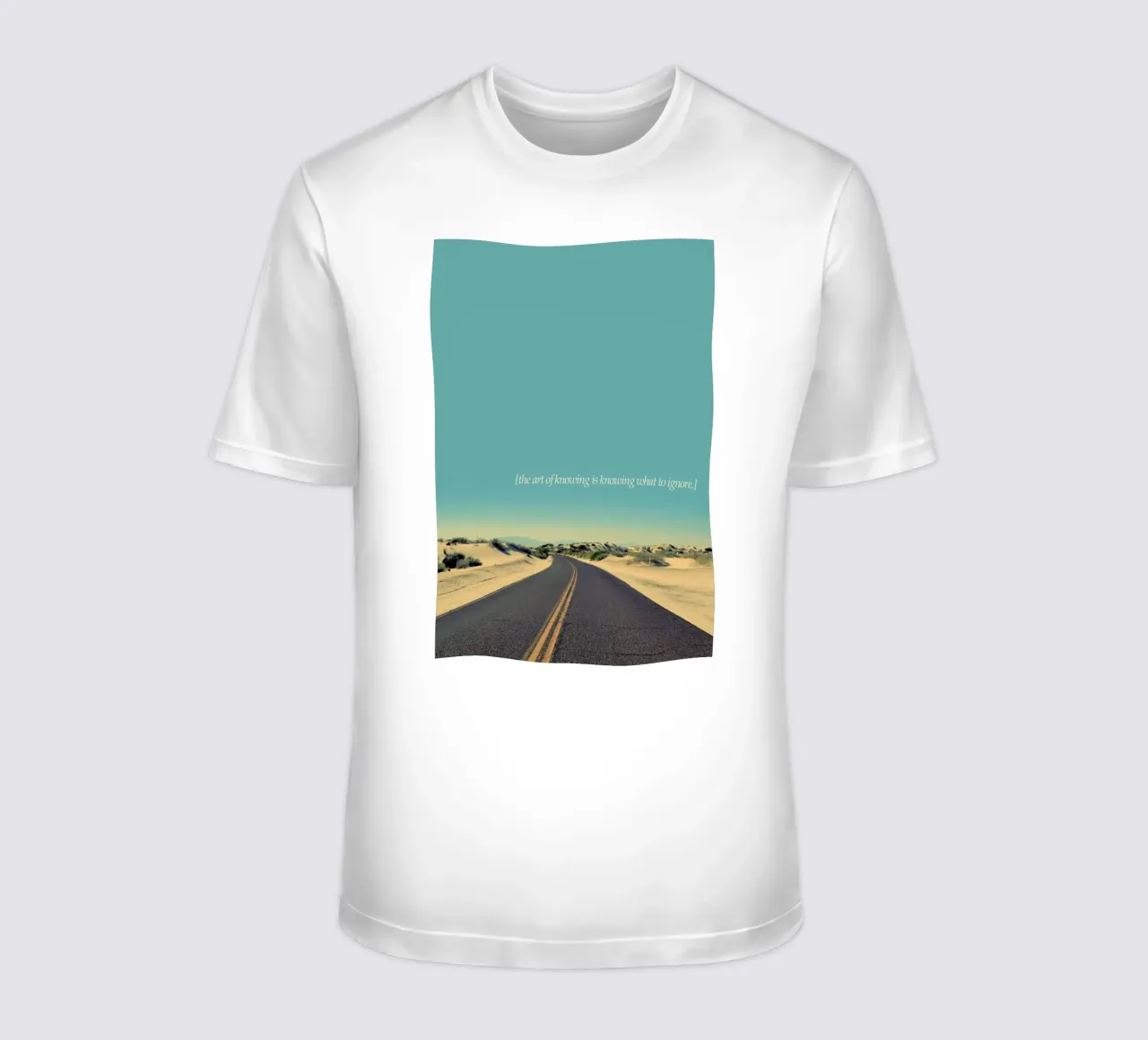 The Art Of Knowing t-shirt da Kubistika