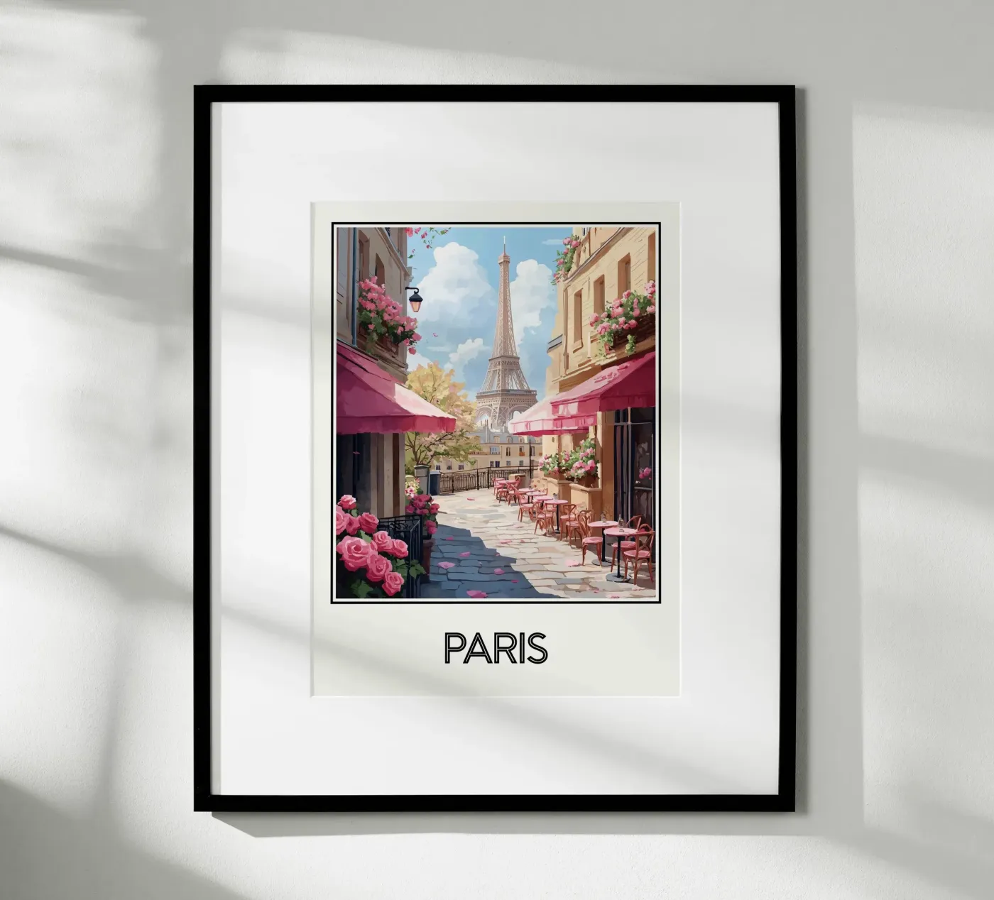 Poster Paris France poster by Frame the World