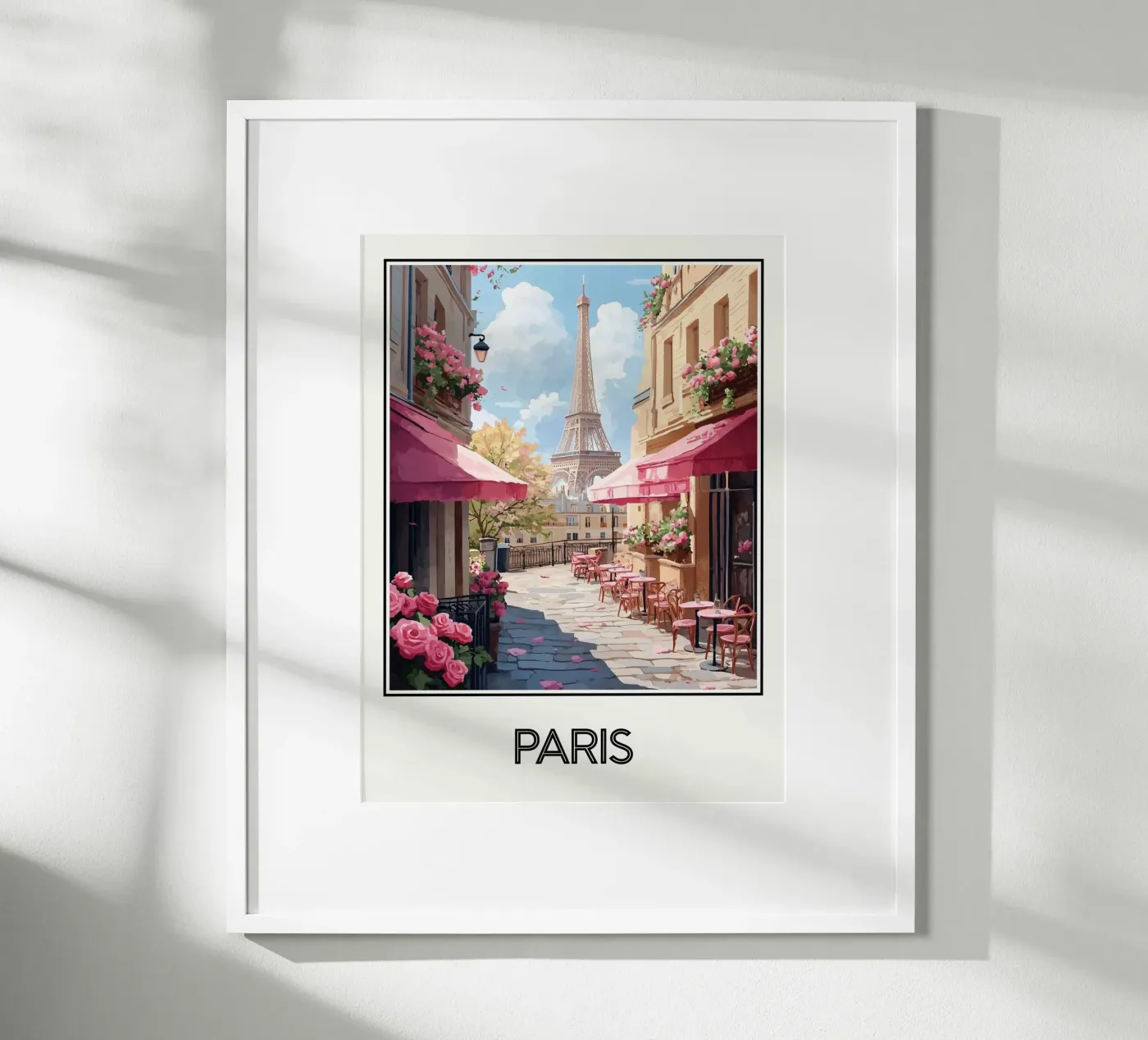 Poster Paris France poster by Frame the World