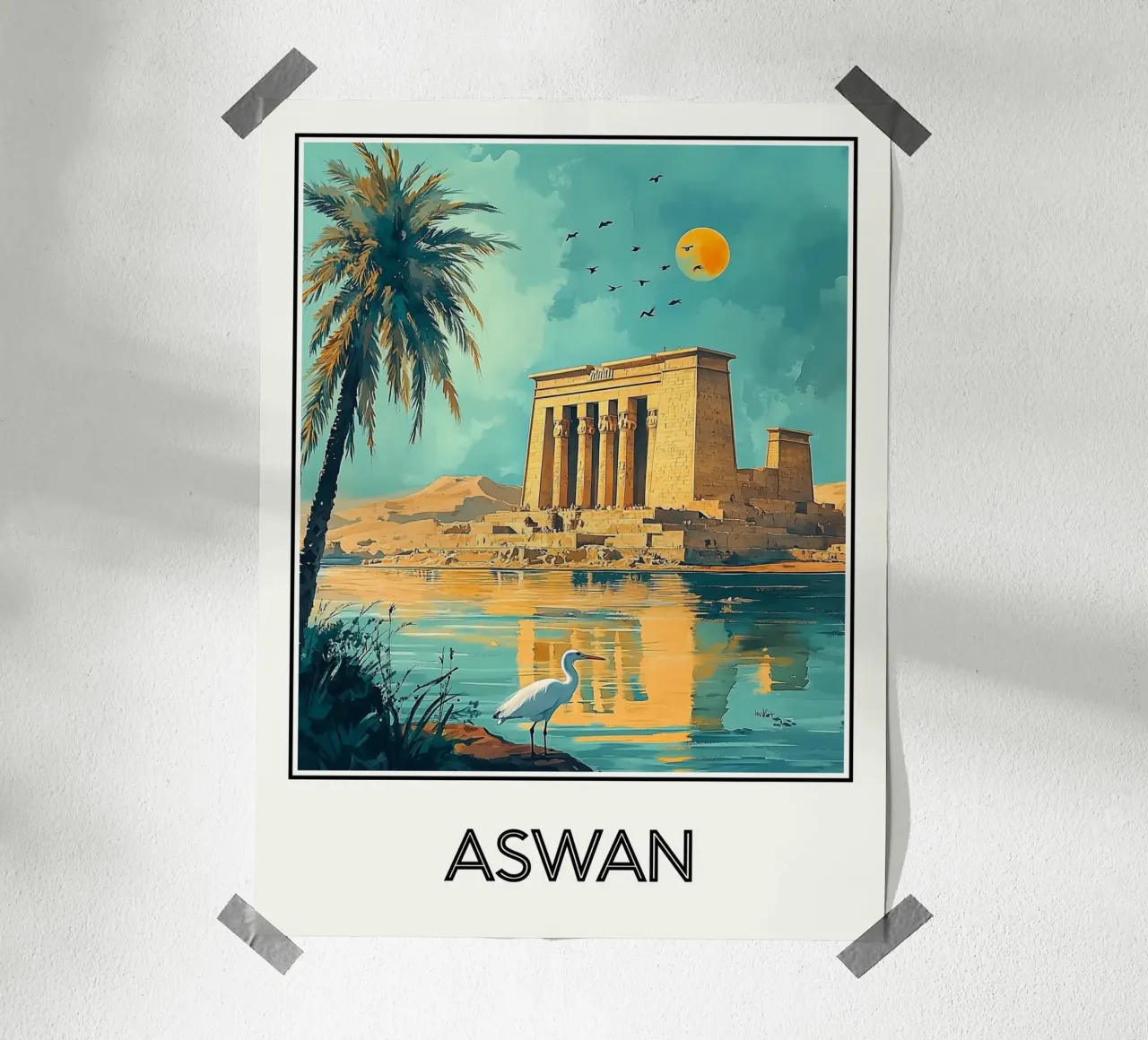 Assuan poster da Frame the World