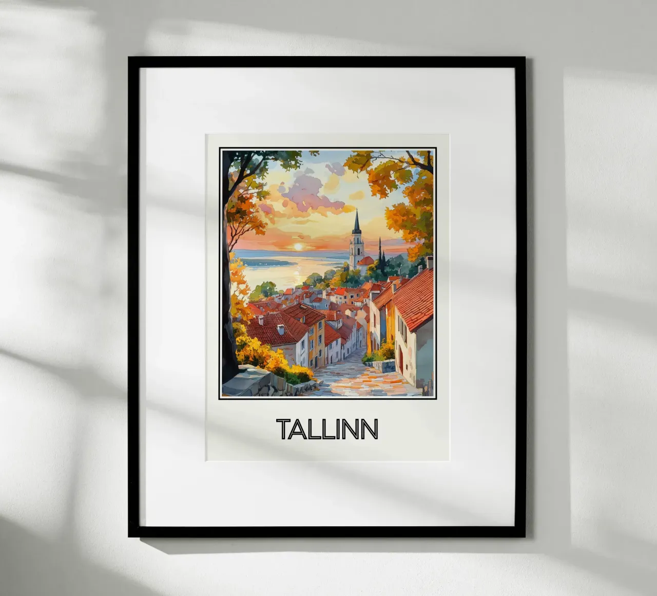 Tallinn poster da Frame the World