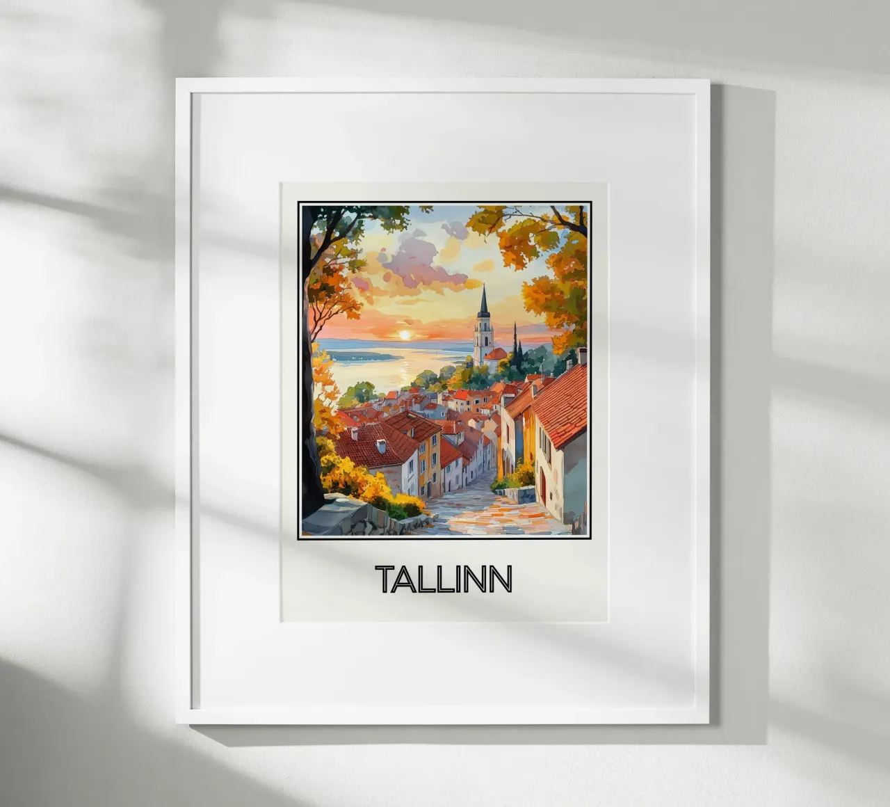Tallinn poster da Frame the World