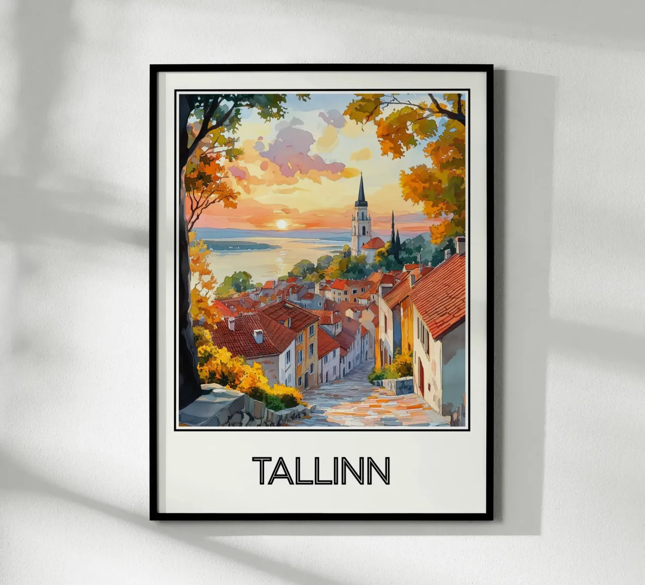 Tallinn poster da Frame the World