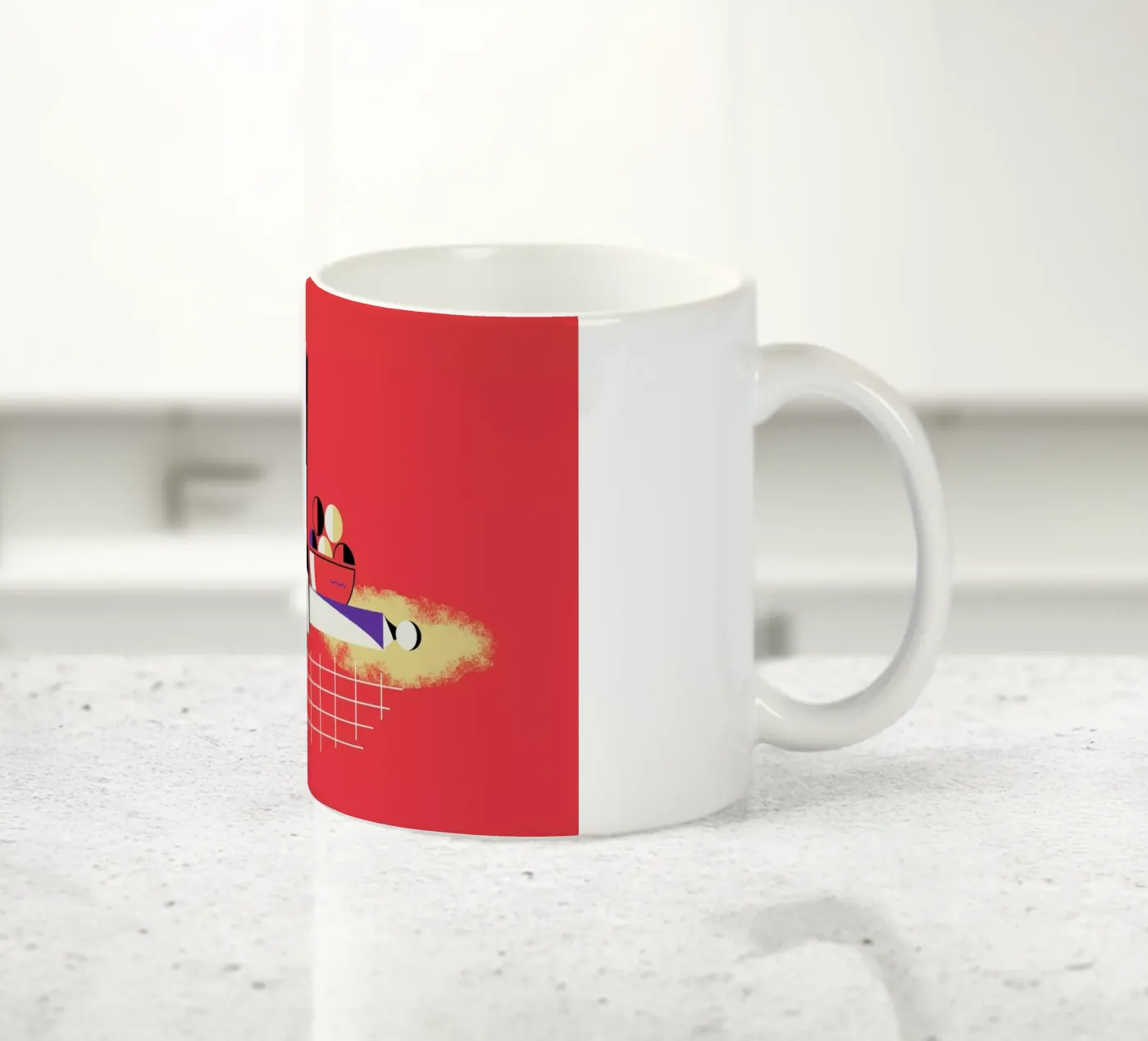 Chef ceramic mug by Maz