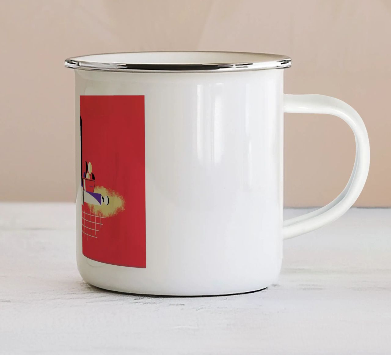 Chef tazza in smalto da Maz