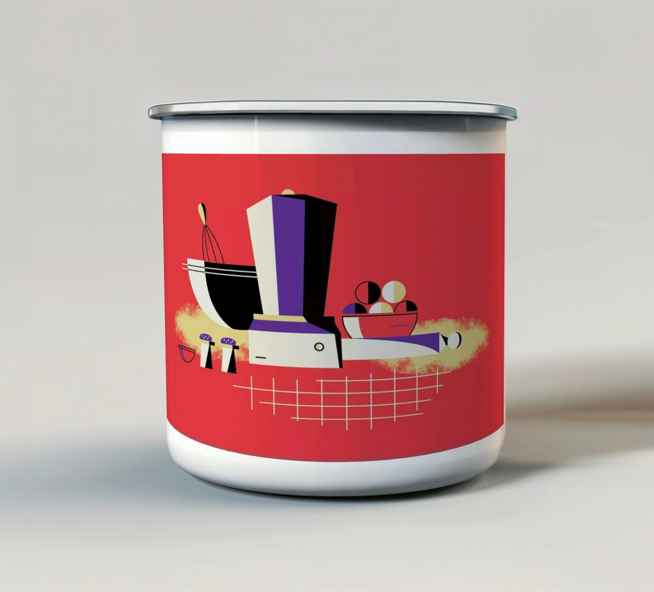 Chef tazza in smalto da Maz