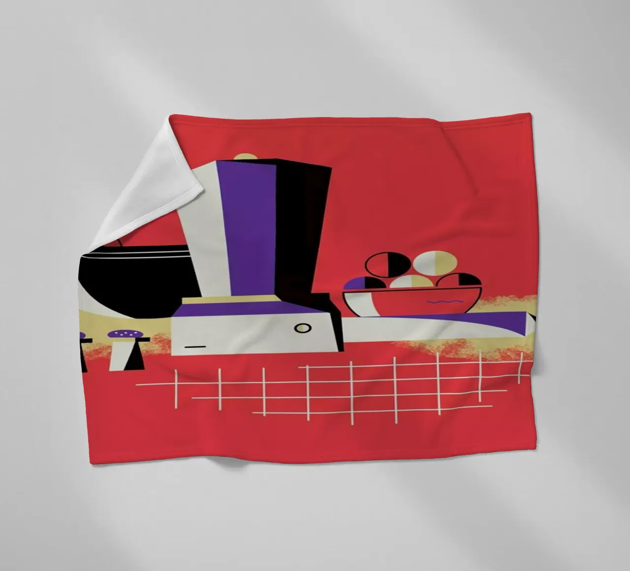 Chef fleecedeken van Maz