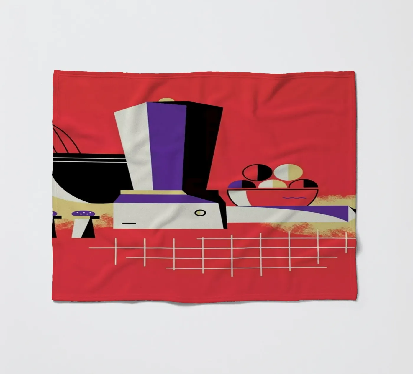 Chef fleece blanket by Maz