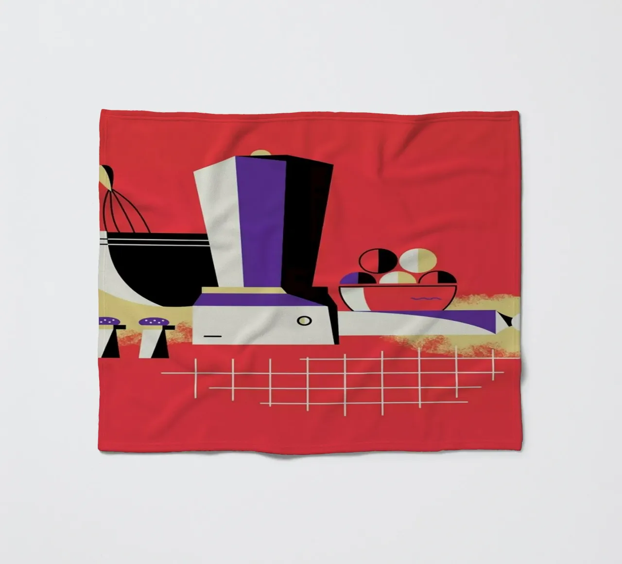 Chef fleecedeken van Maz