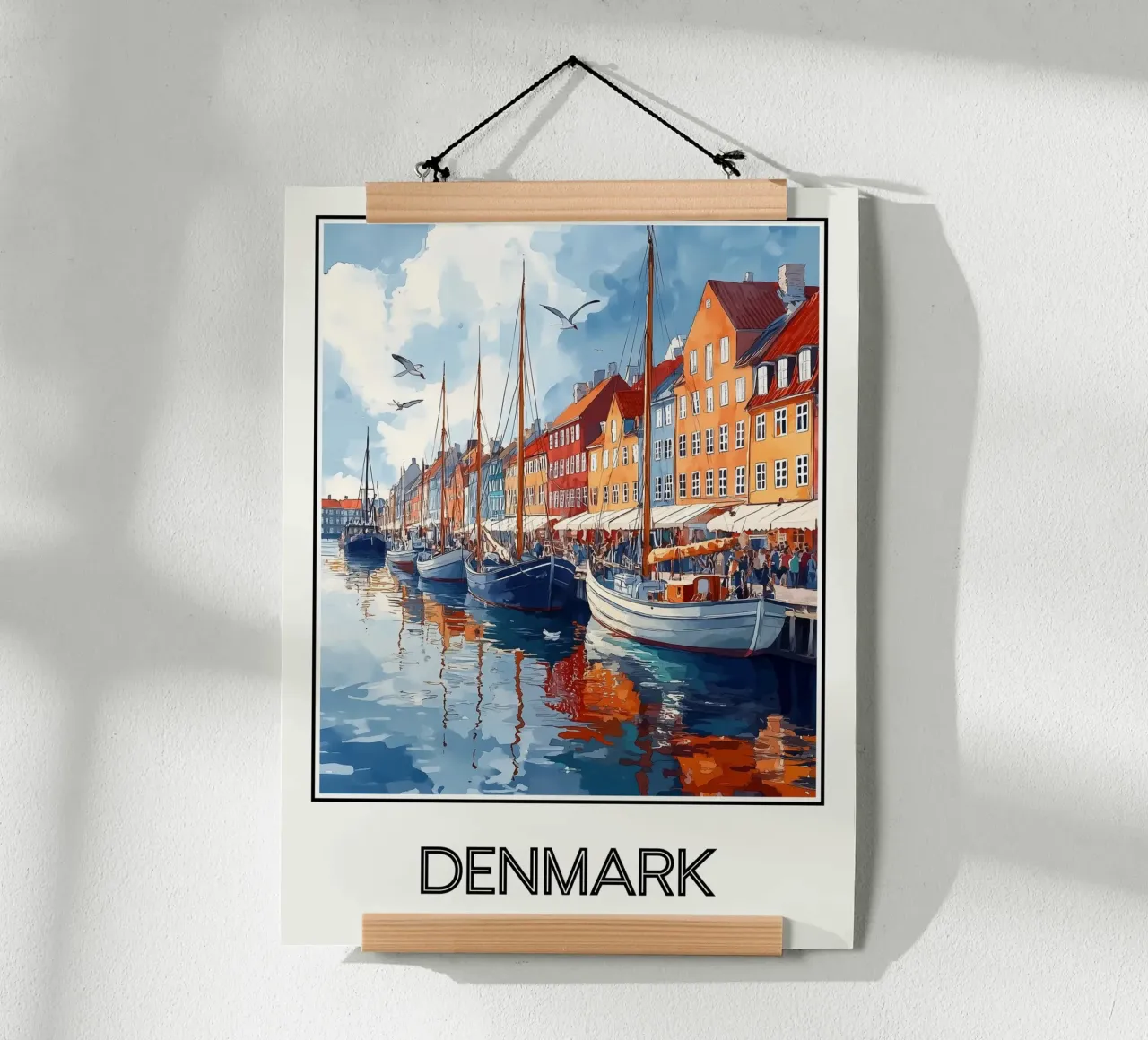 Danimarca carta hahnemühle da Frame the World