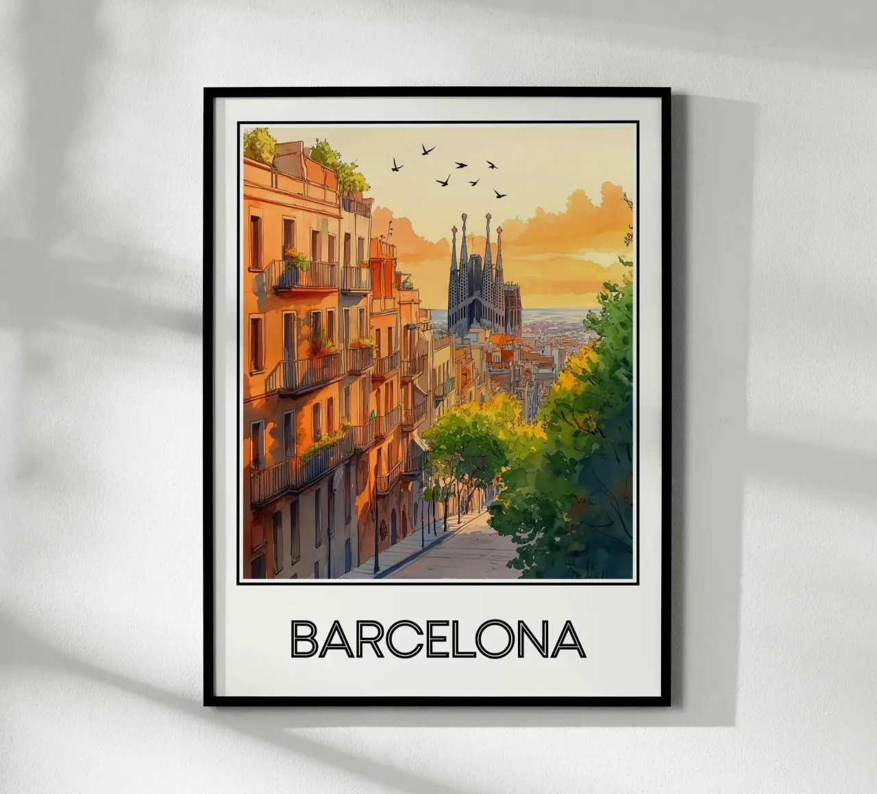 Barcelone hahnemühle de Frame the World