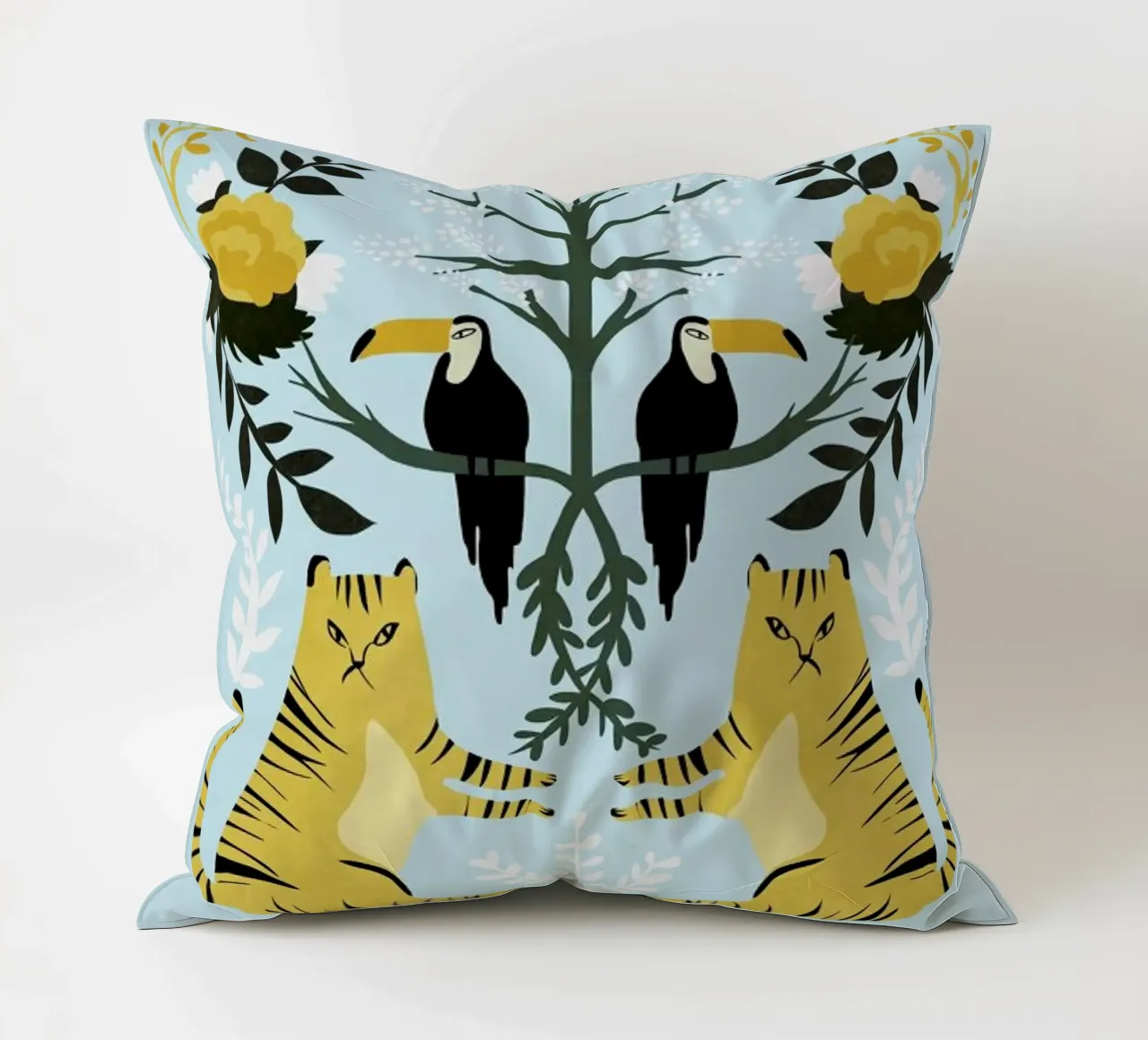 Lions cuscino da Amalia Restrepo