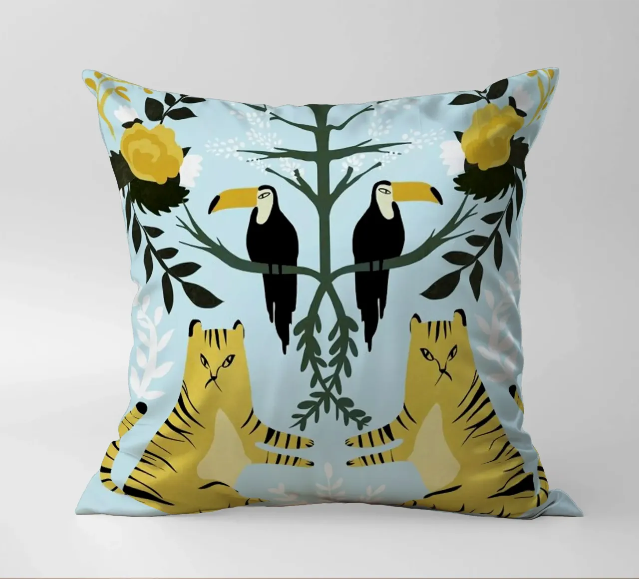 Lions cuscino da Amalia Restrepo