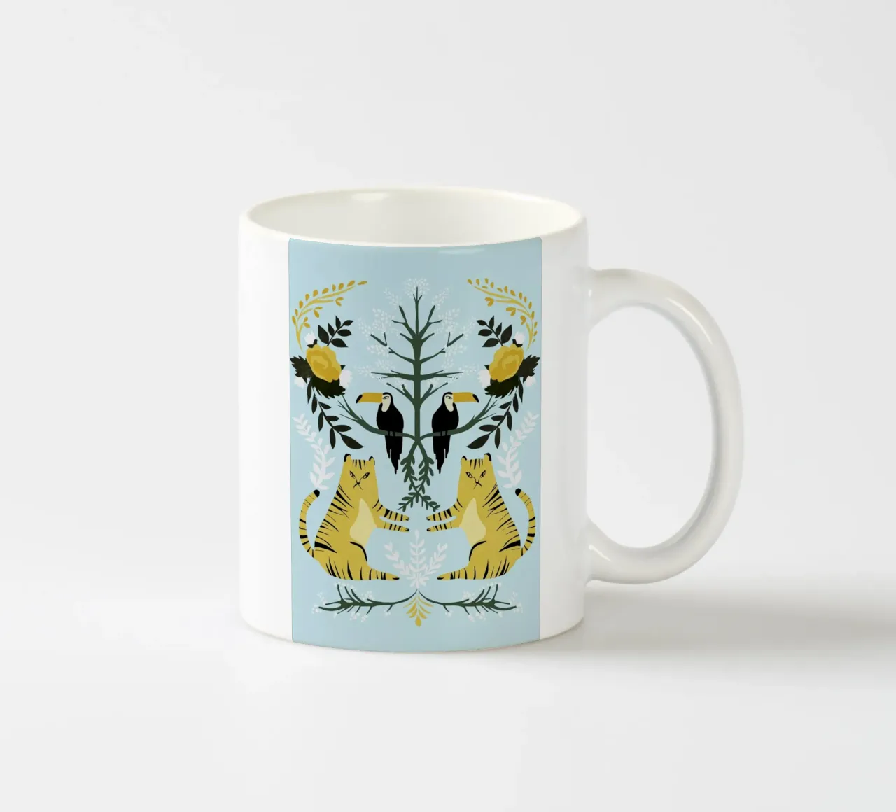 Lions tazza in ceramica da Amalia Restrepo