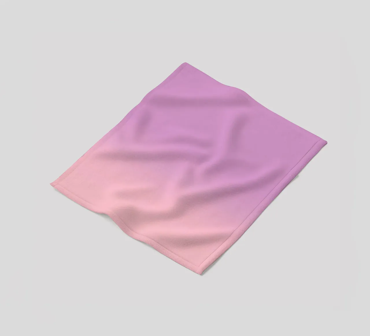 Fade Gradient Lila Rosa Pastell coperta in pile da BAINAI