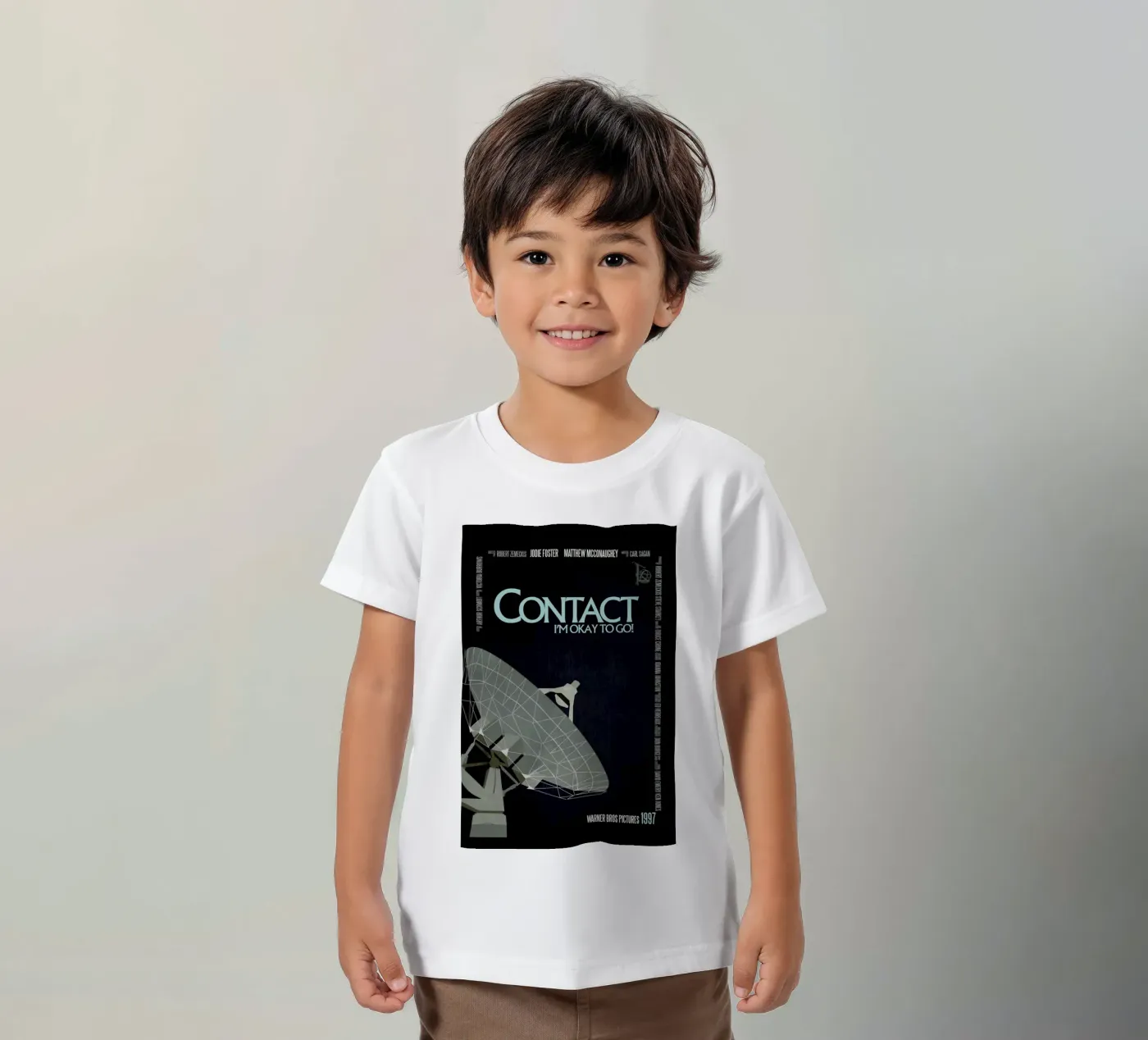 Contact t-shirt bambini da Aycan Elijah Yilmaz