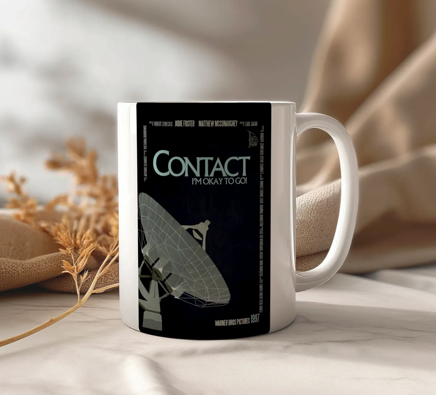 Contact ceramic mug by Aycan Elijah Yilmaz