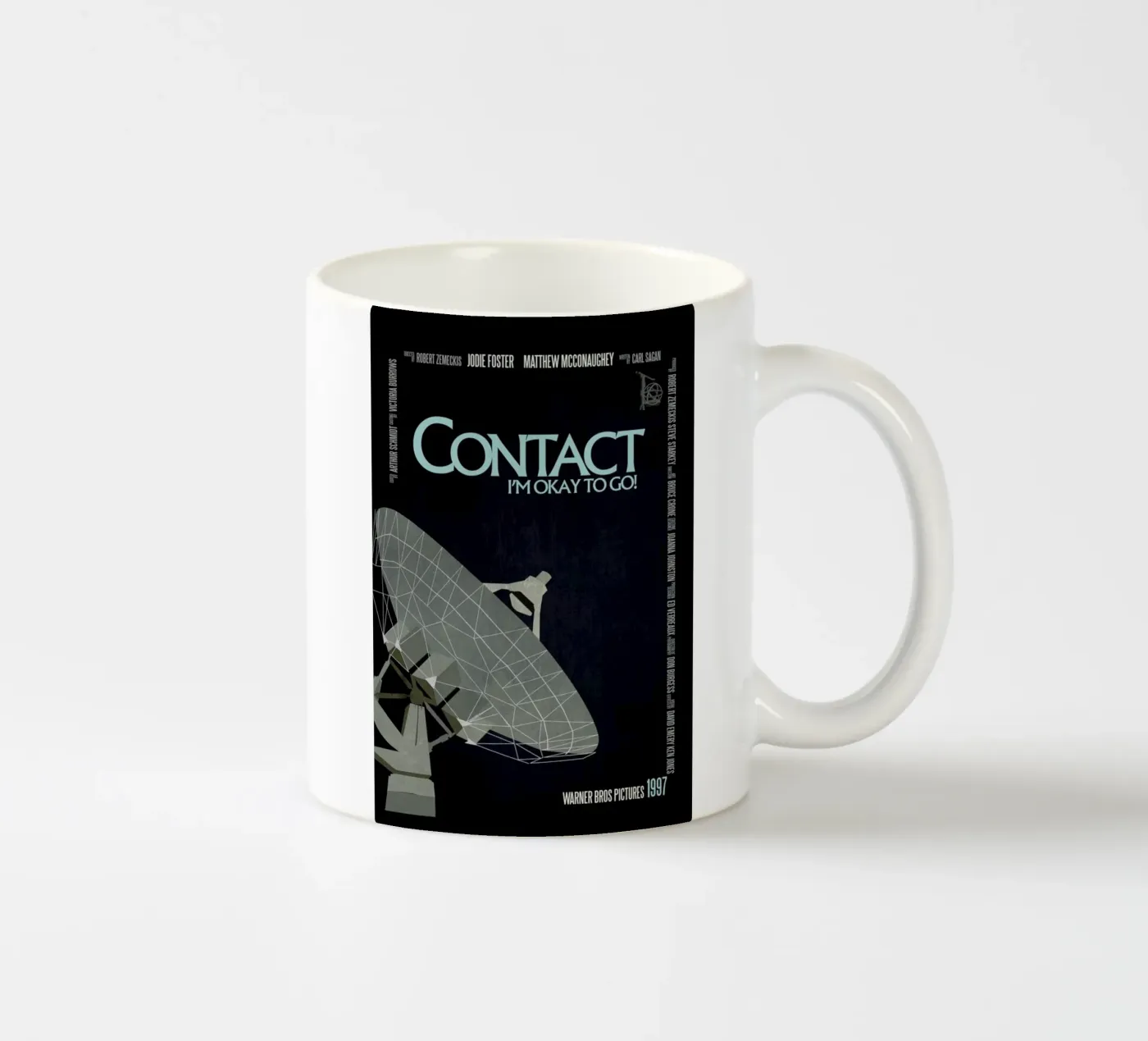Contact ceramic mug by Aycan Elijah Yilmaz