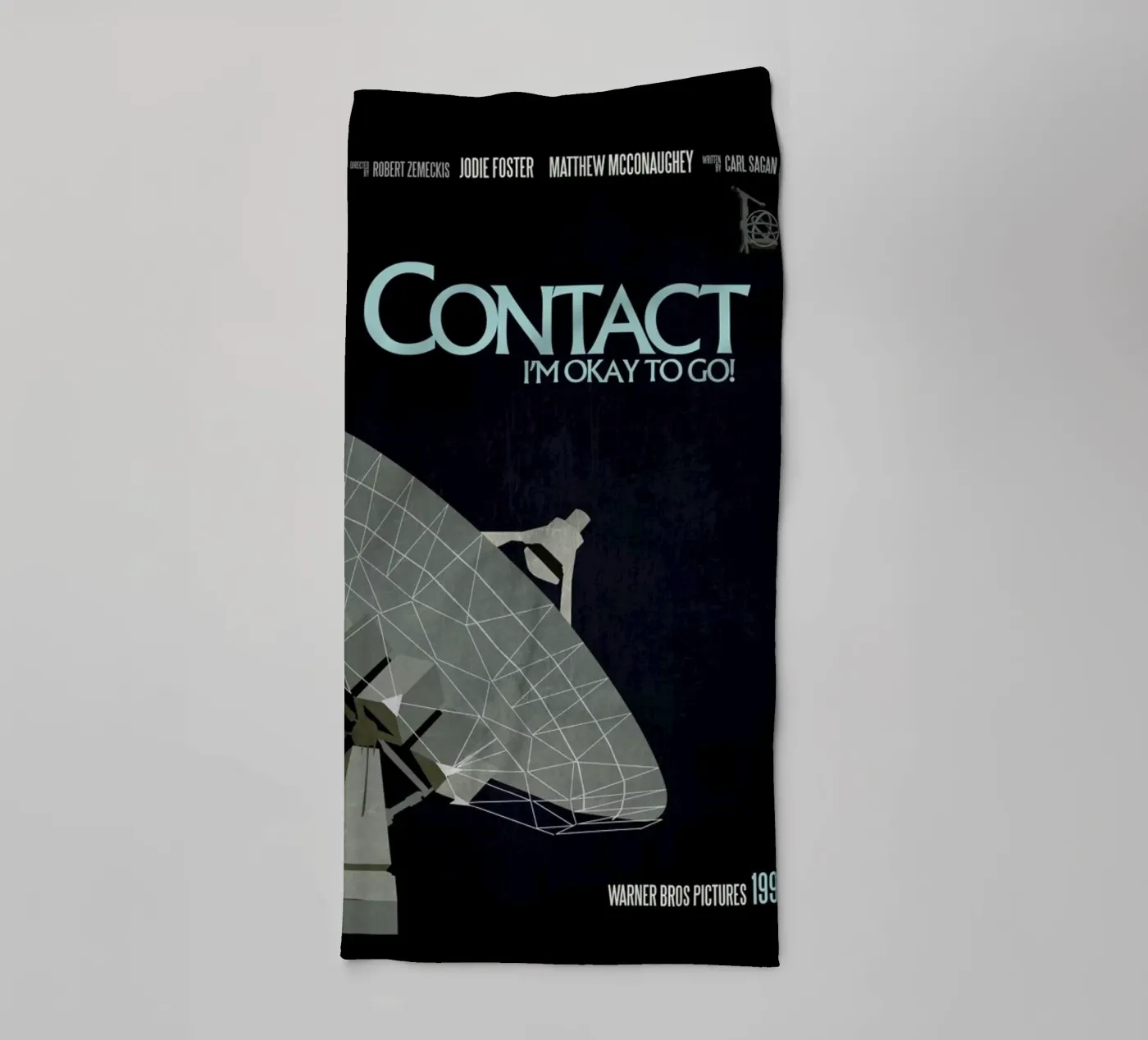 Contact towel by Aycan Elijah Yilmaz