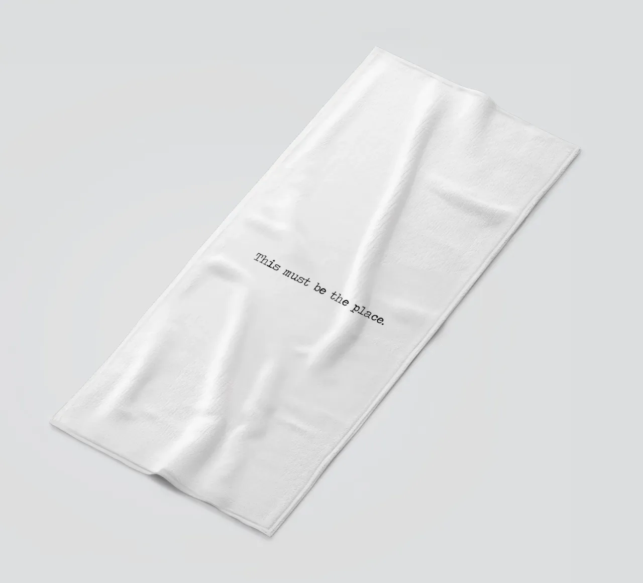 Questo deve essere il luogo della tipogafia telo mare da Summer Soul Co. - Quotes