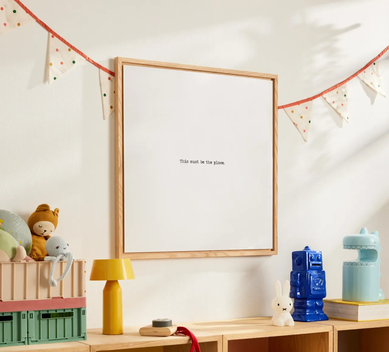 Questo deve essere il luogo della tipogafia plexiglass da Summer Soul Co. - Quotes