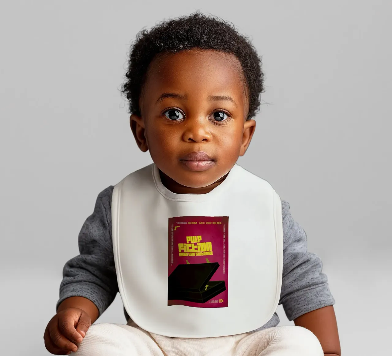 Pulp Fiction bavaglino da Aycan Elijah Yilmaz