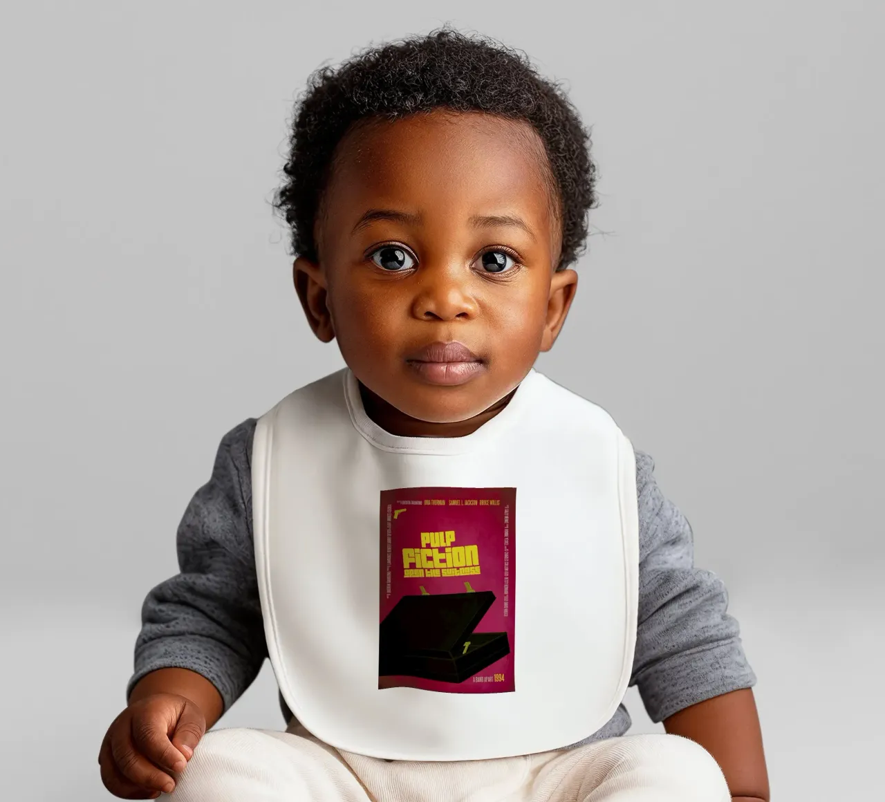 Pulp Fiction bavaglino da Aycan Elijah Yilmaz