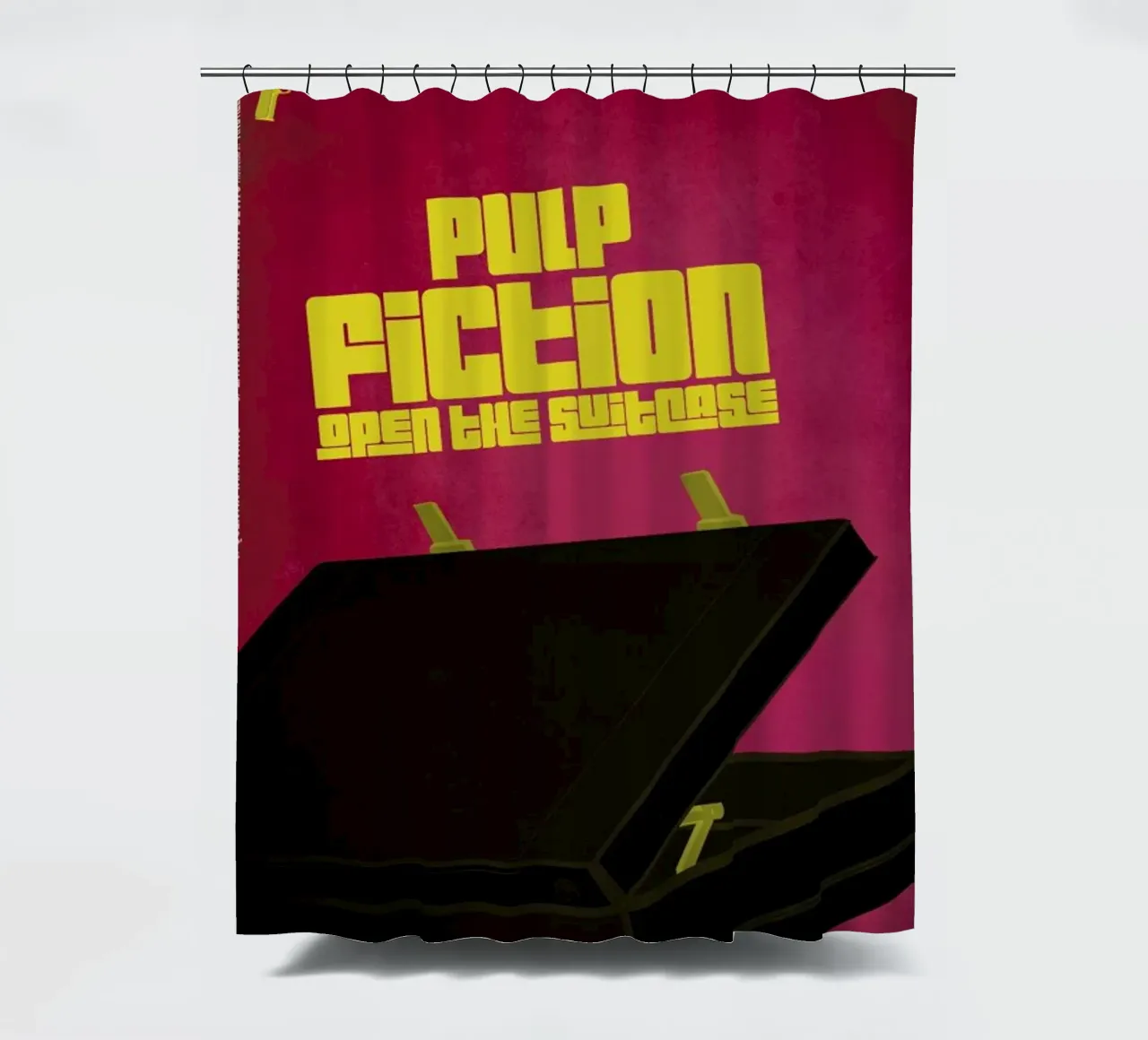 Pulp Fiction douchegordijn van Aycan Elijah Yilmaz