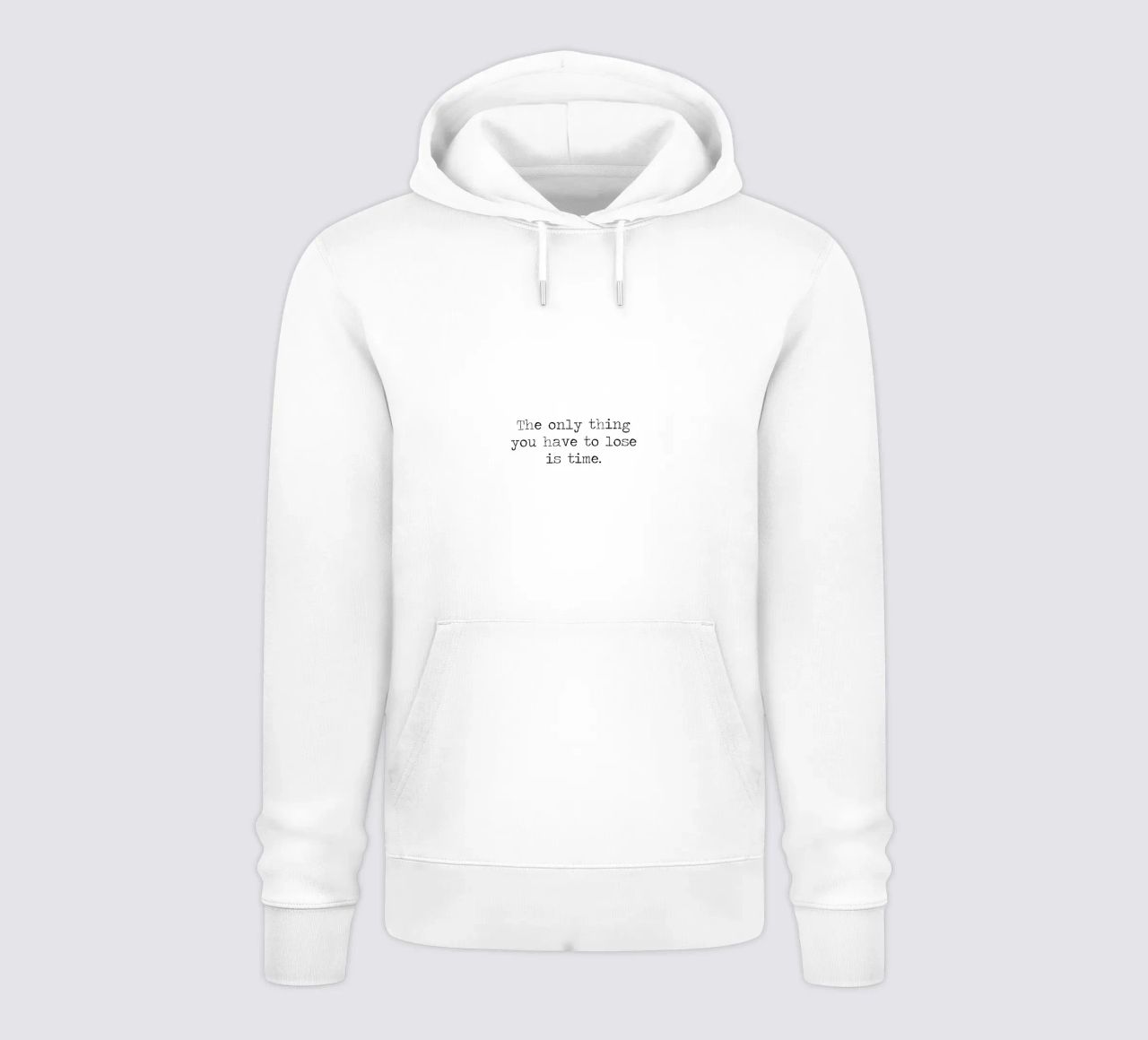 L'unica cosa che ho da perdere è la citazione del tempo felpa con cappuccio da Summer Soul Co. - Quotes