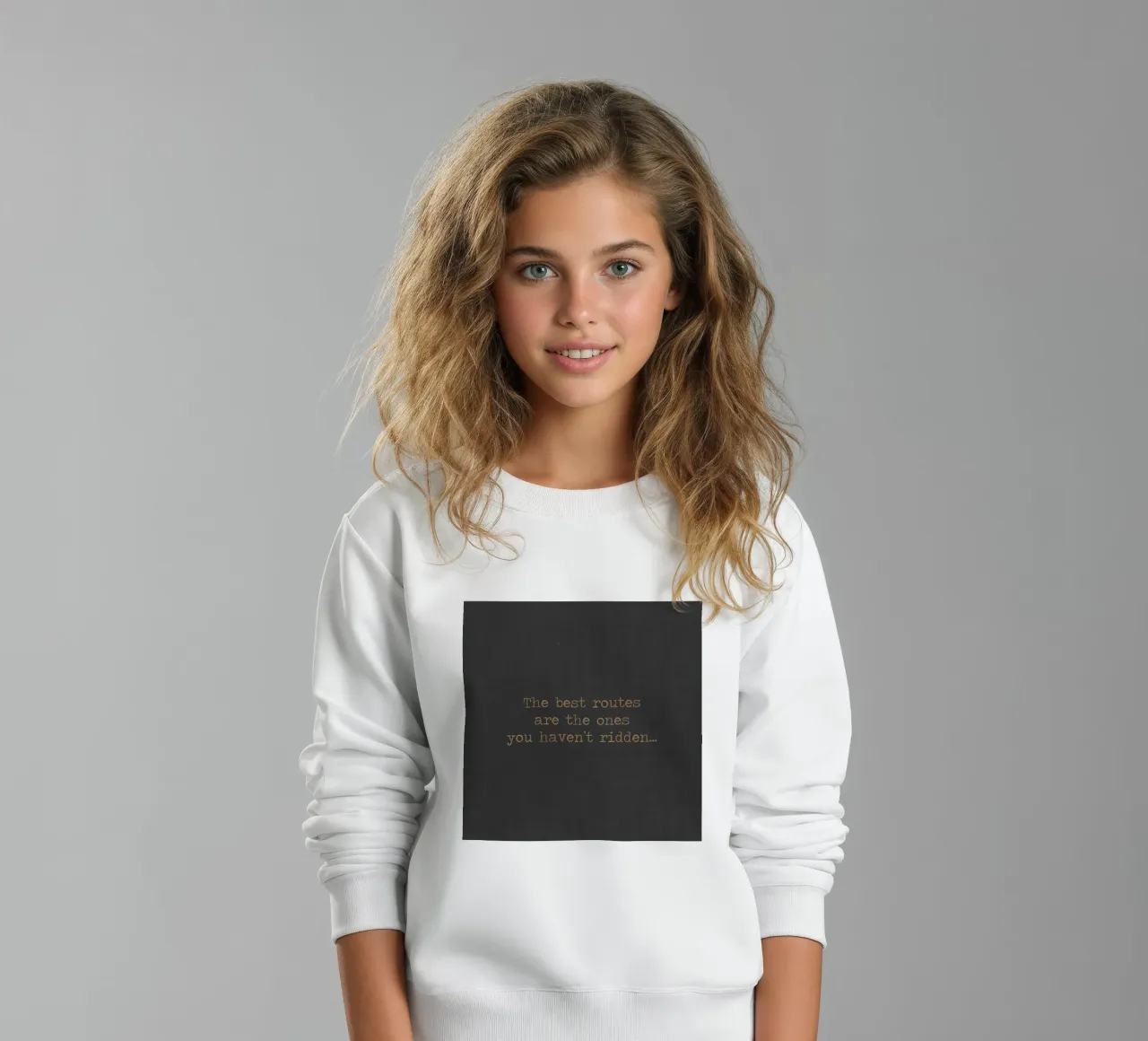 Las mejores rutas son las que no has recorrido Cita sudadera para niño de Summer Soul Co. - Quotes