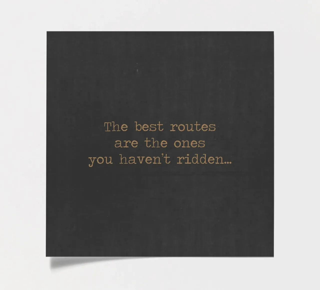 The Best Routes Are The Ones You Haven't Ridden Quote sticker sheet by Summer Soul Co. - Quotes