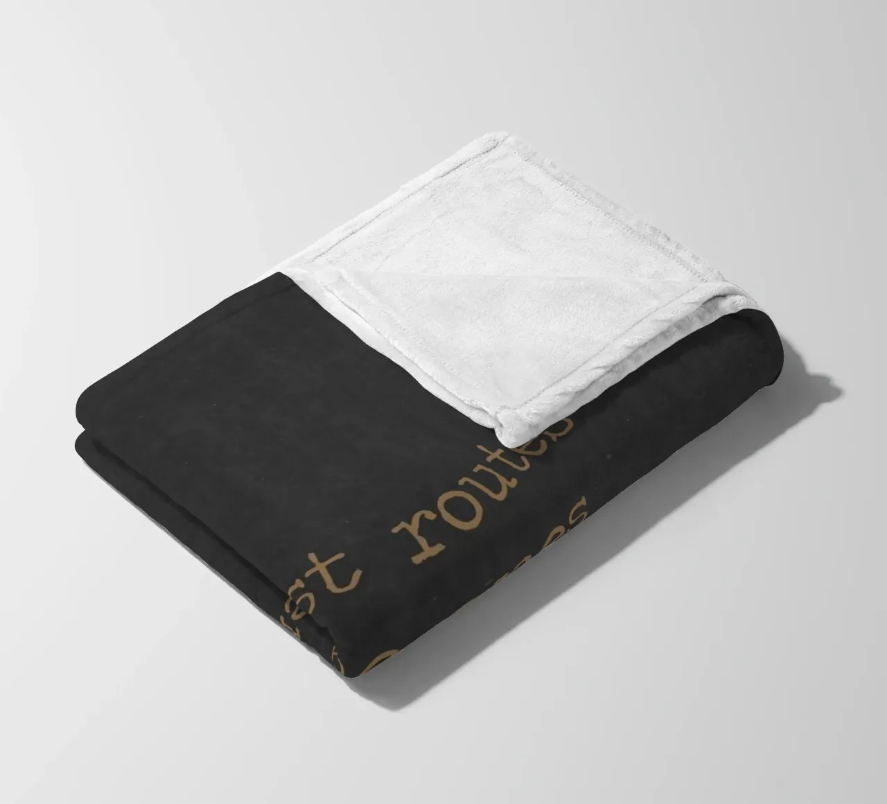 Die besten Strecken sind die, die Sie noch nicht gefahren sind Zitat: "Die besten Strecken sind die, die Sie noch nicht gefahren sind Fleecedecke von Summer Soul Co. - Quotes