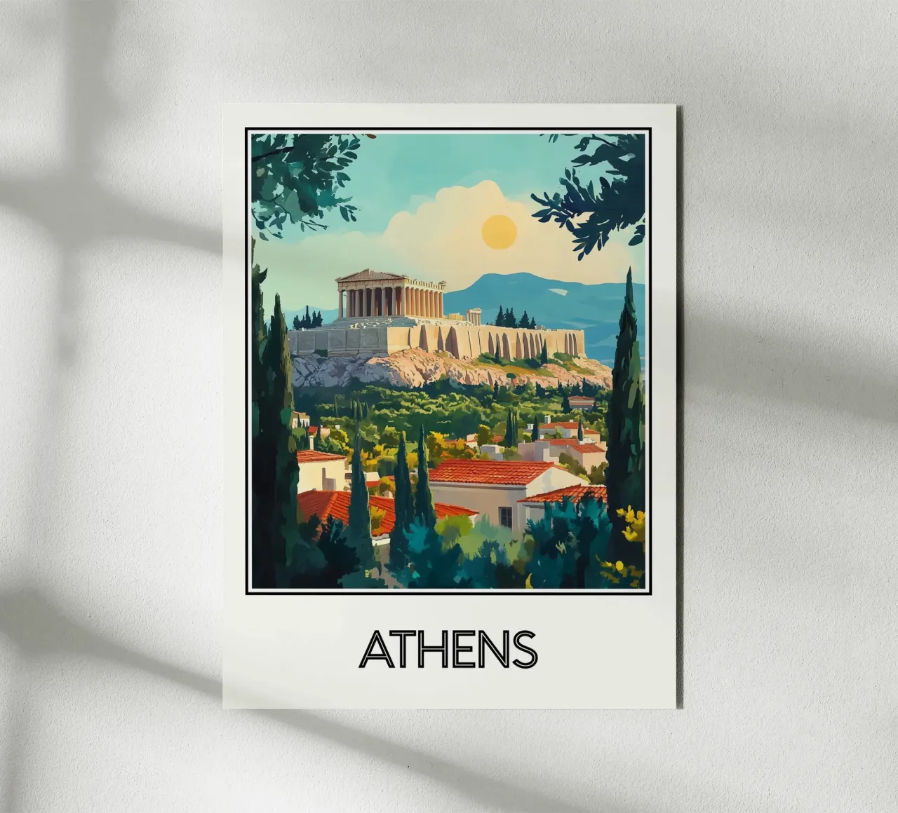 Atene alluminio dibond da Frame the World