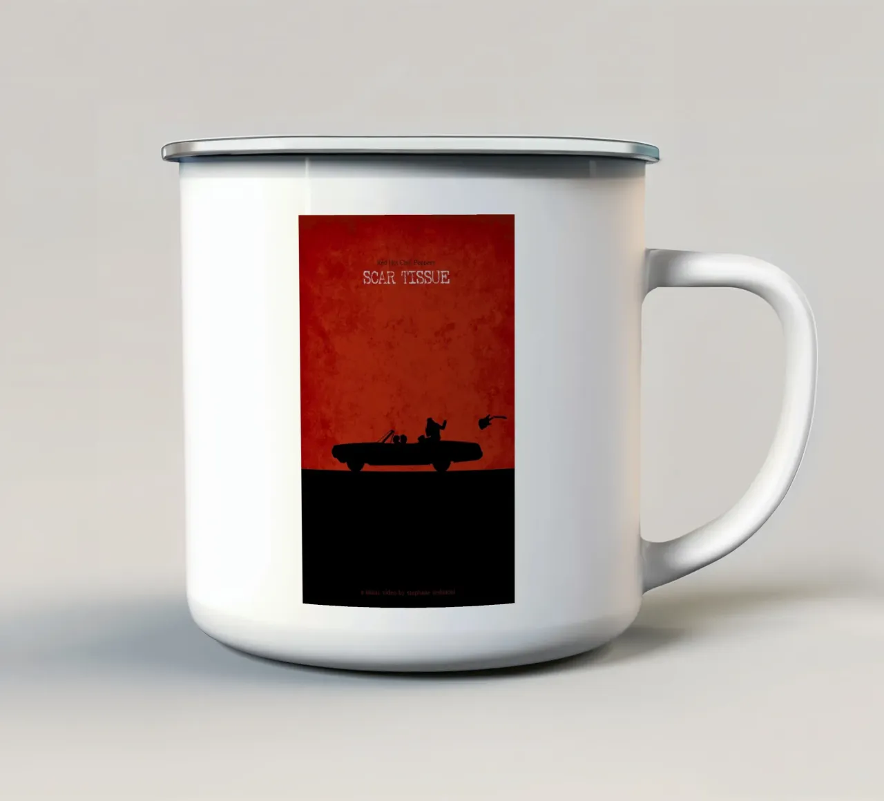 Scar Tissue tazza in smalto da Federico Mancosu