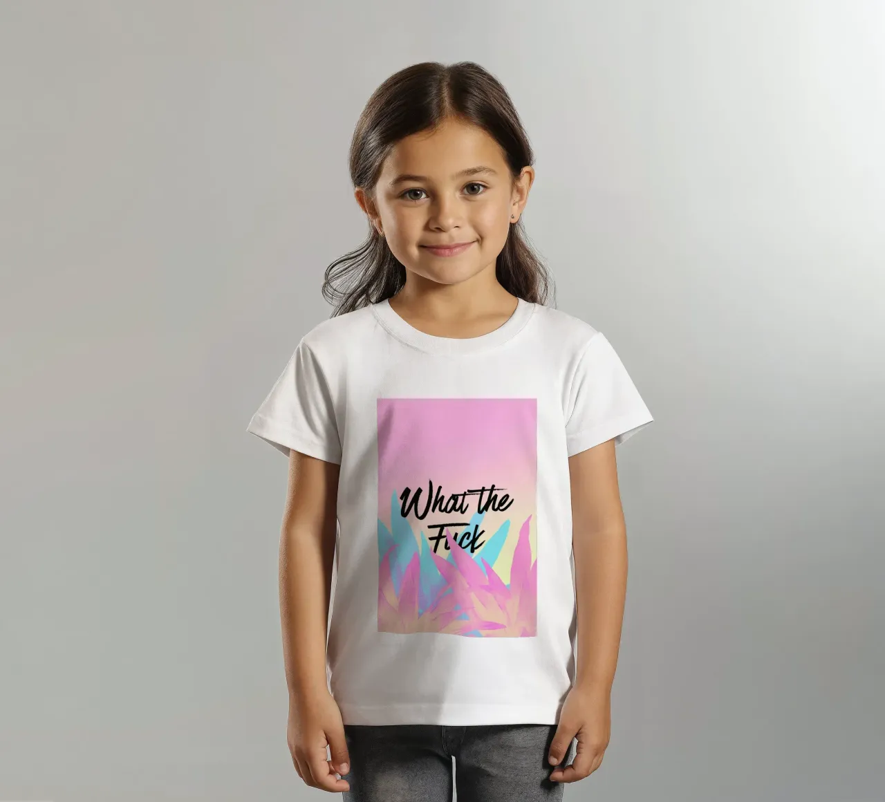 What The Fuck t-shirt bambini da Hanna Kastl-Lungberg