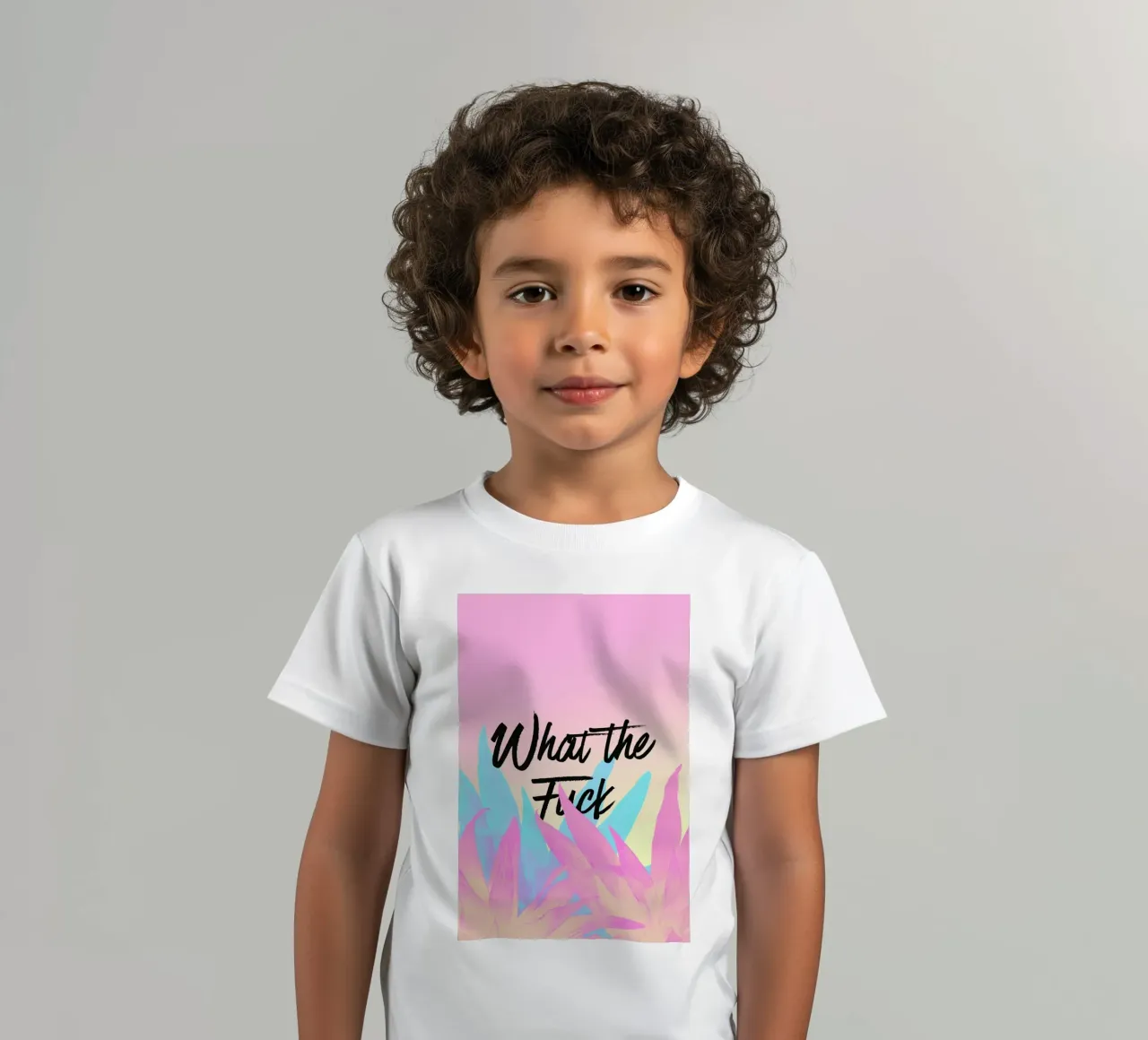 What The Fuck t-shirt bambini da Hanna Kastl-Lungberg