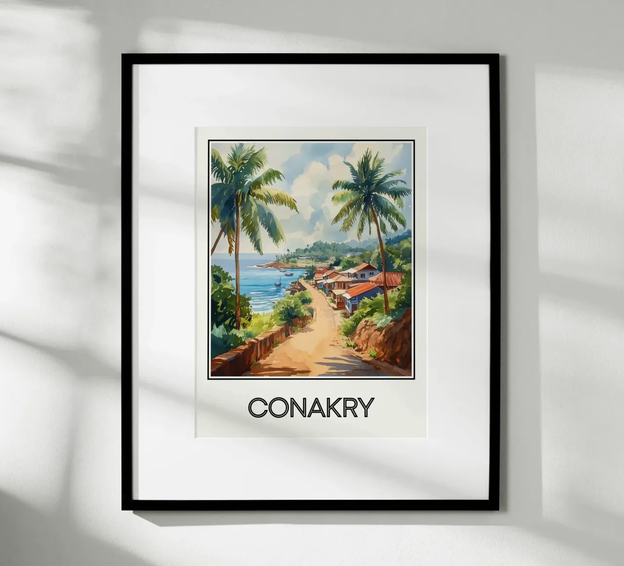 Conakry poster da Frame the World