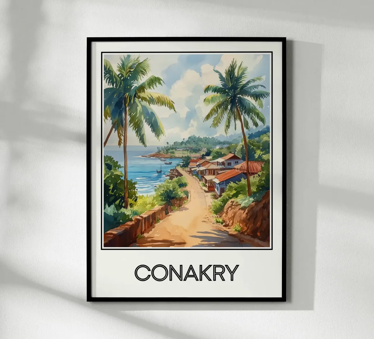 Conakry poster da Frame the World