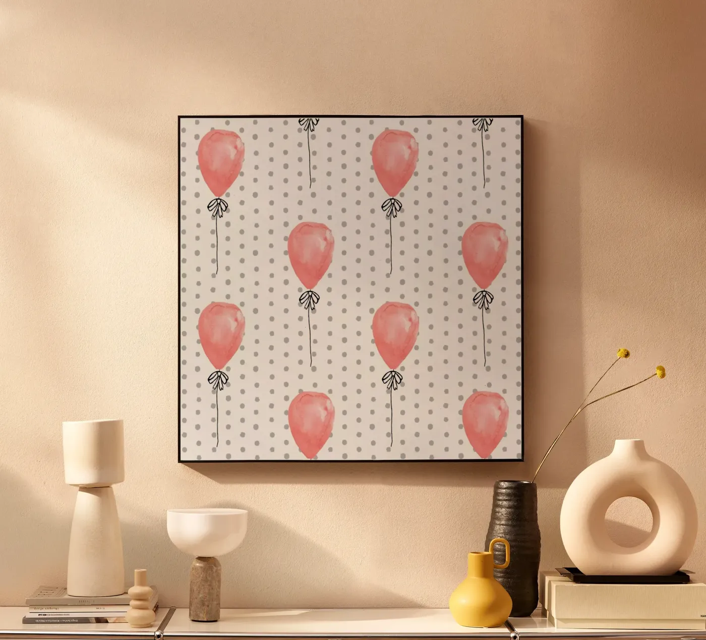 Balloons Acryl-Glas von Charlotte Winter