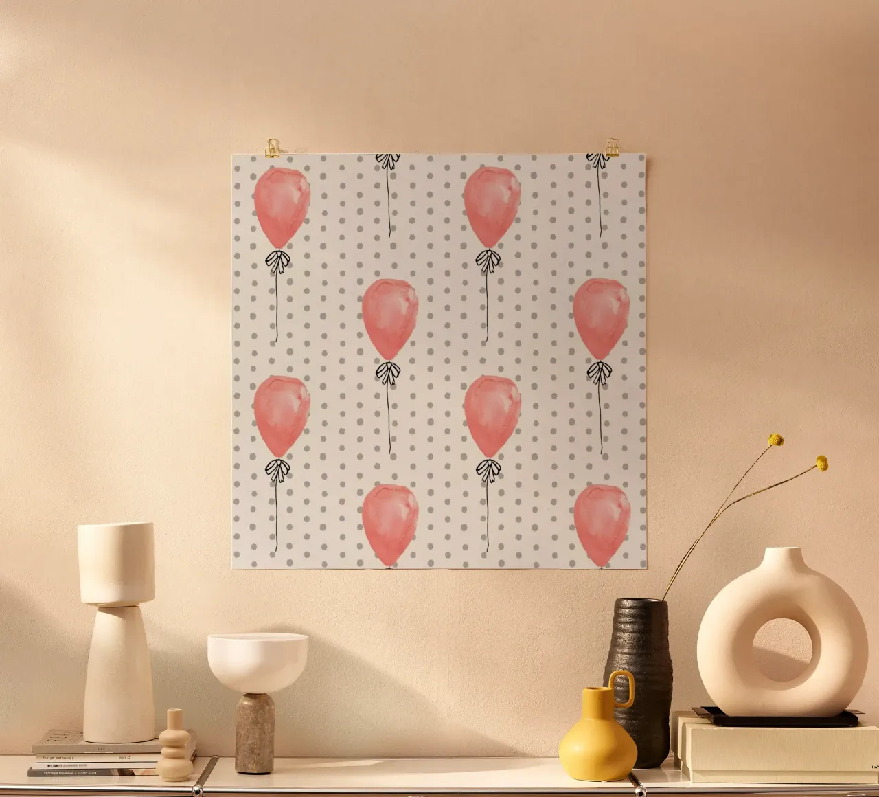 Balloons poster da Charlotte Winter