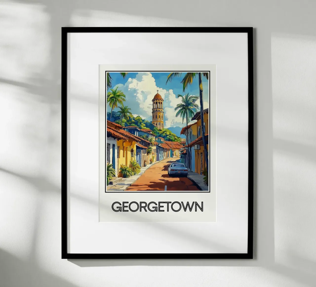 Georgetown poster da Frame the World