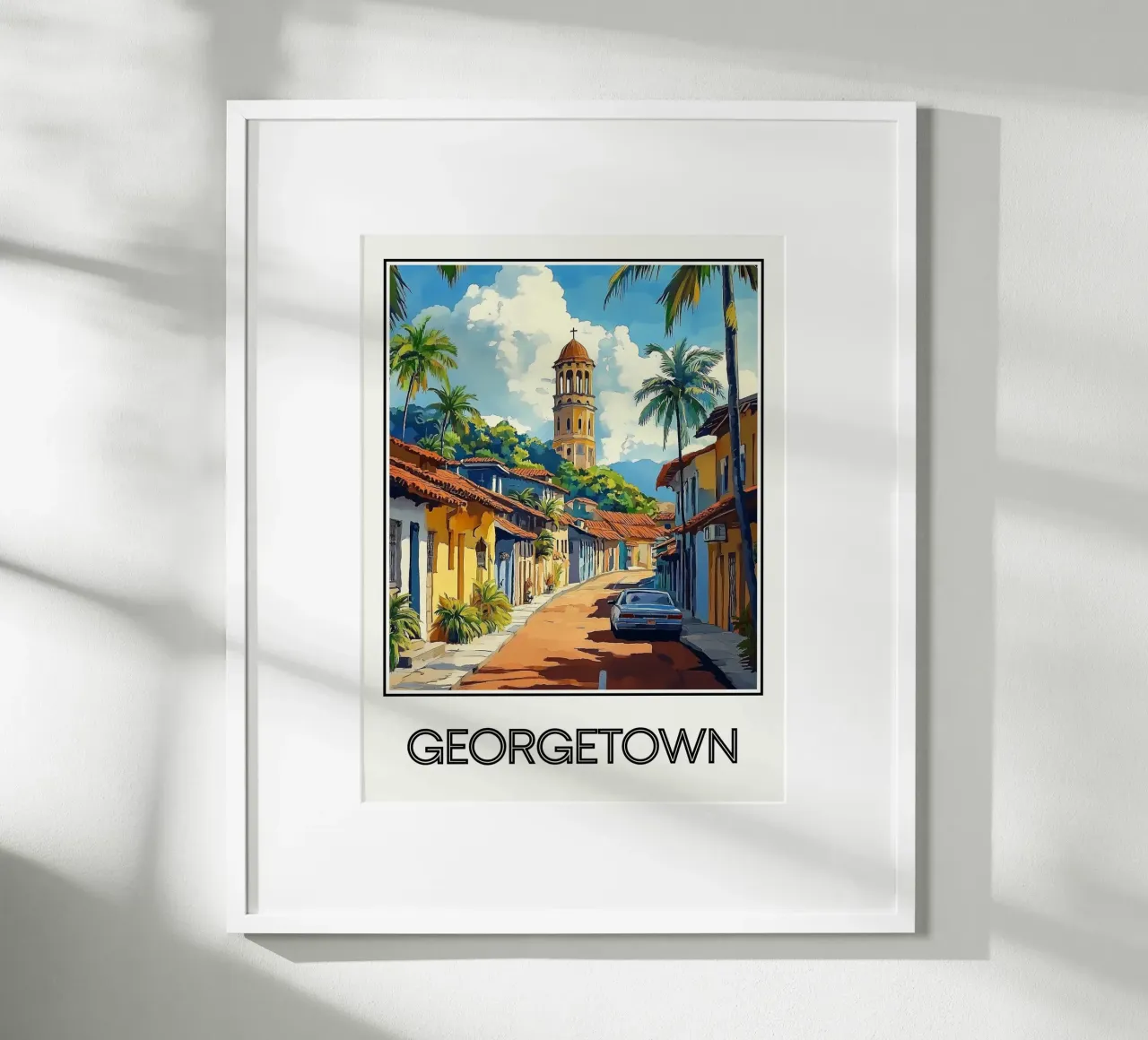 Georgetown poster da Frame the World