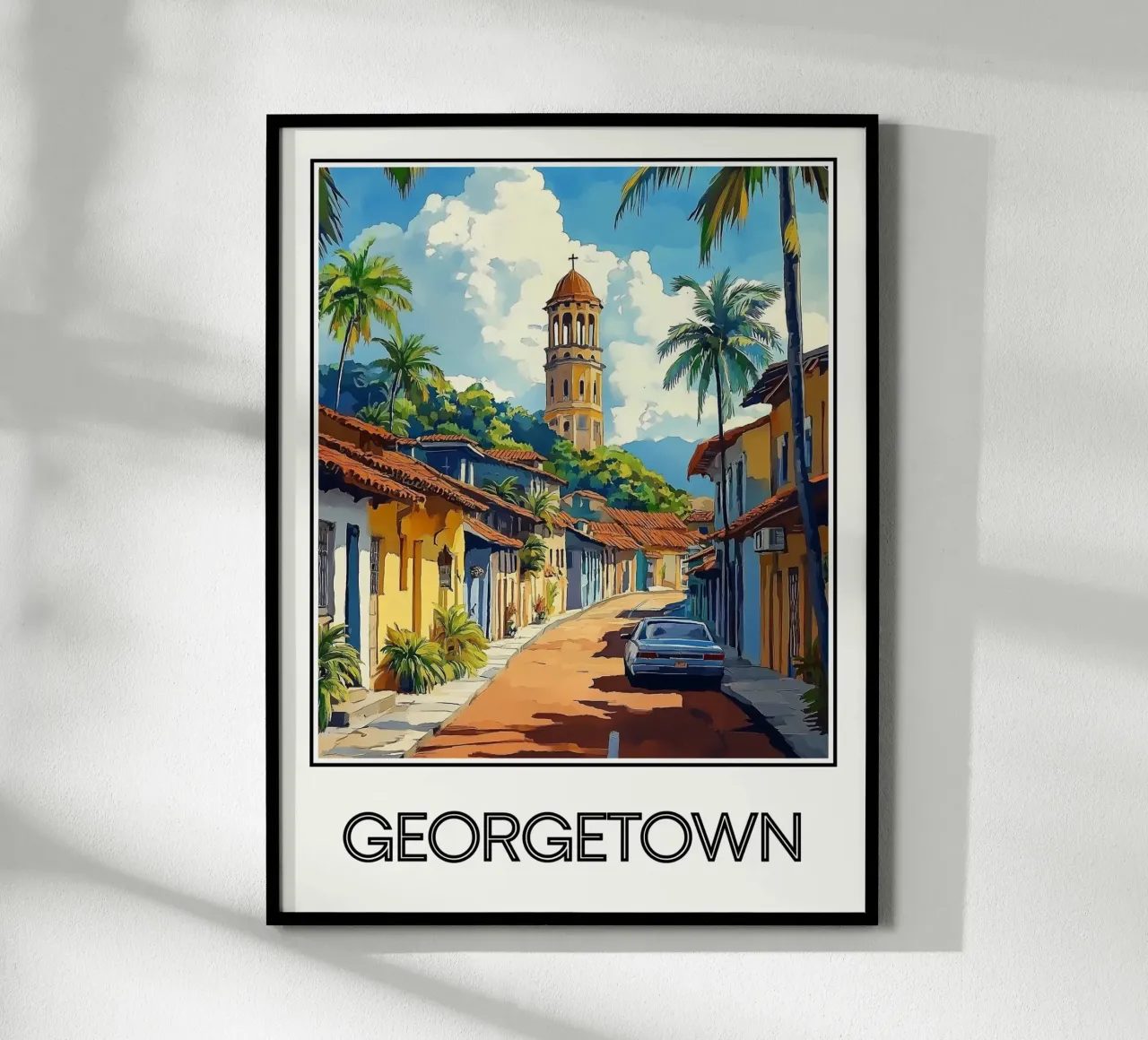 Georgetown poster da Frame the World