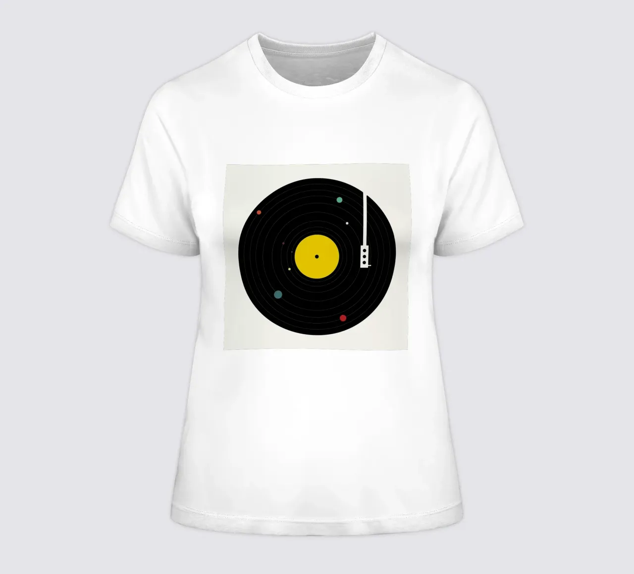 Music Everywhere Frauen T-Shirt von Florent Bodart