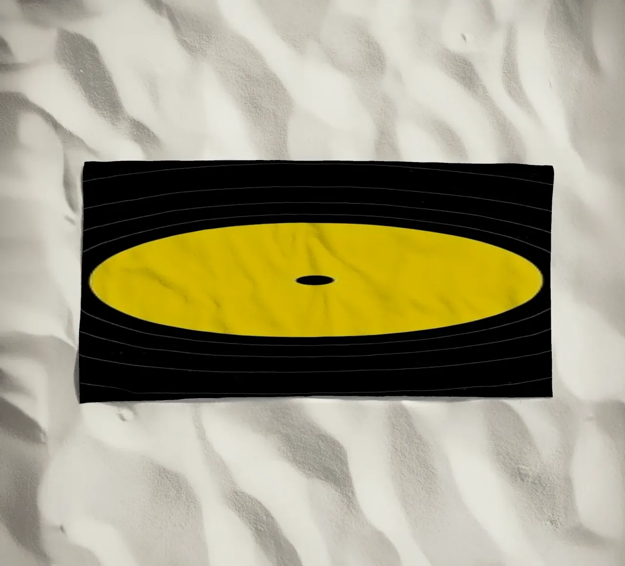 Music Everywhere beach towel by Florent Bodart