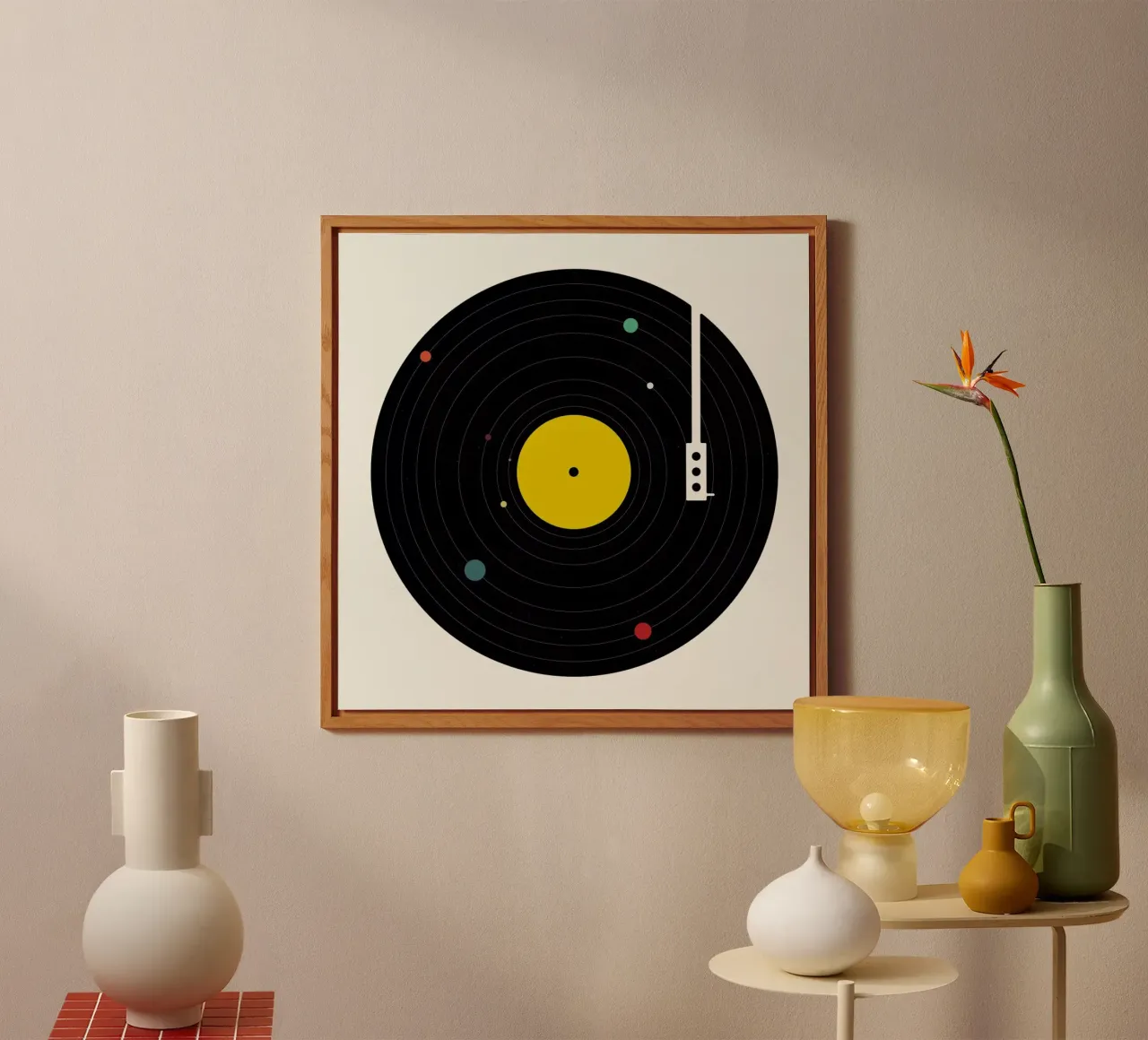 Music Everywhere alu-dibond by Florent Bodart